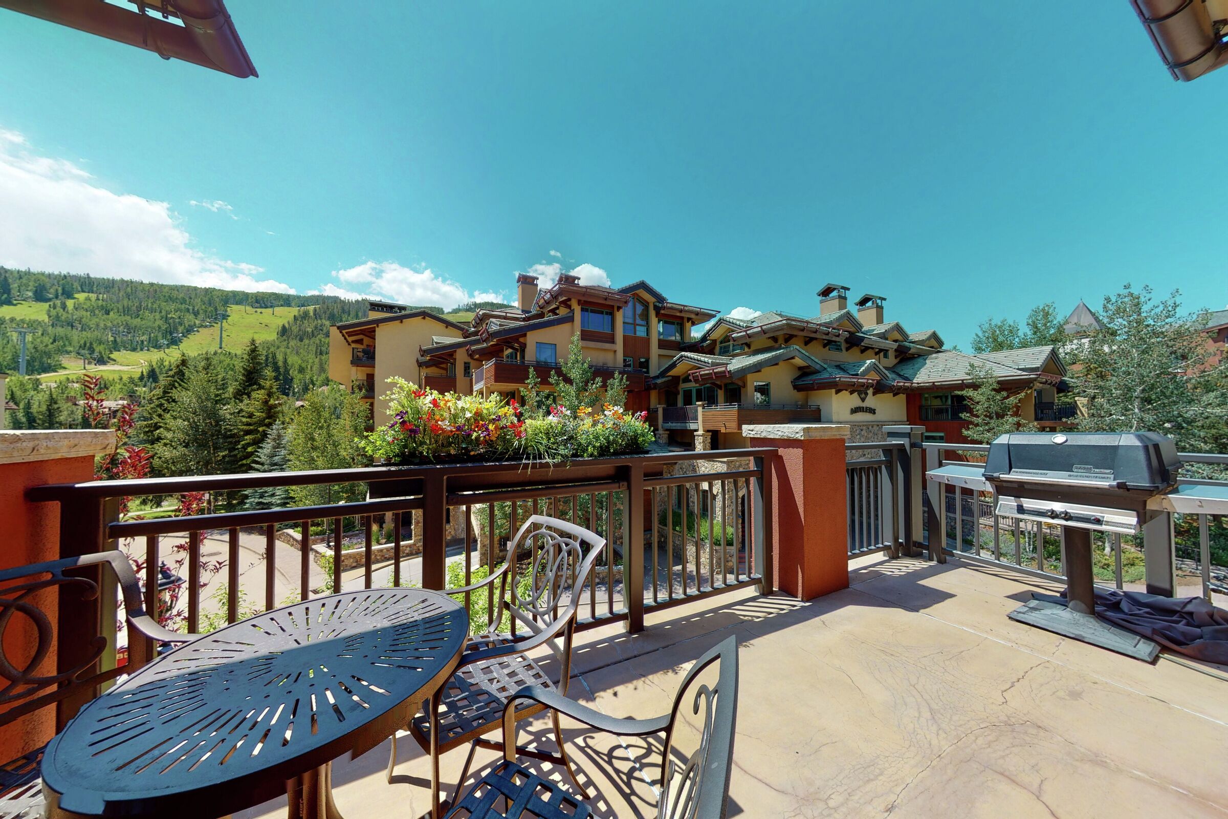 Balcony with BBQ