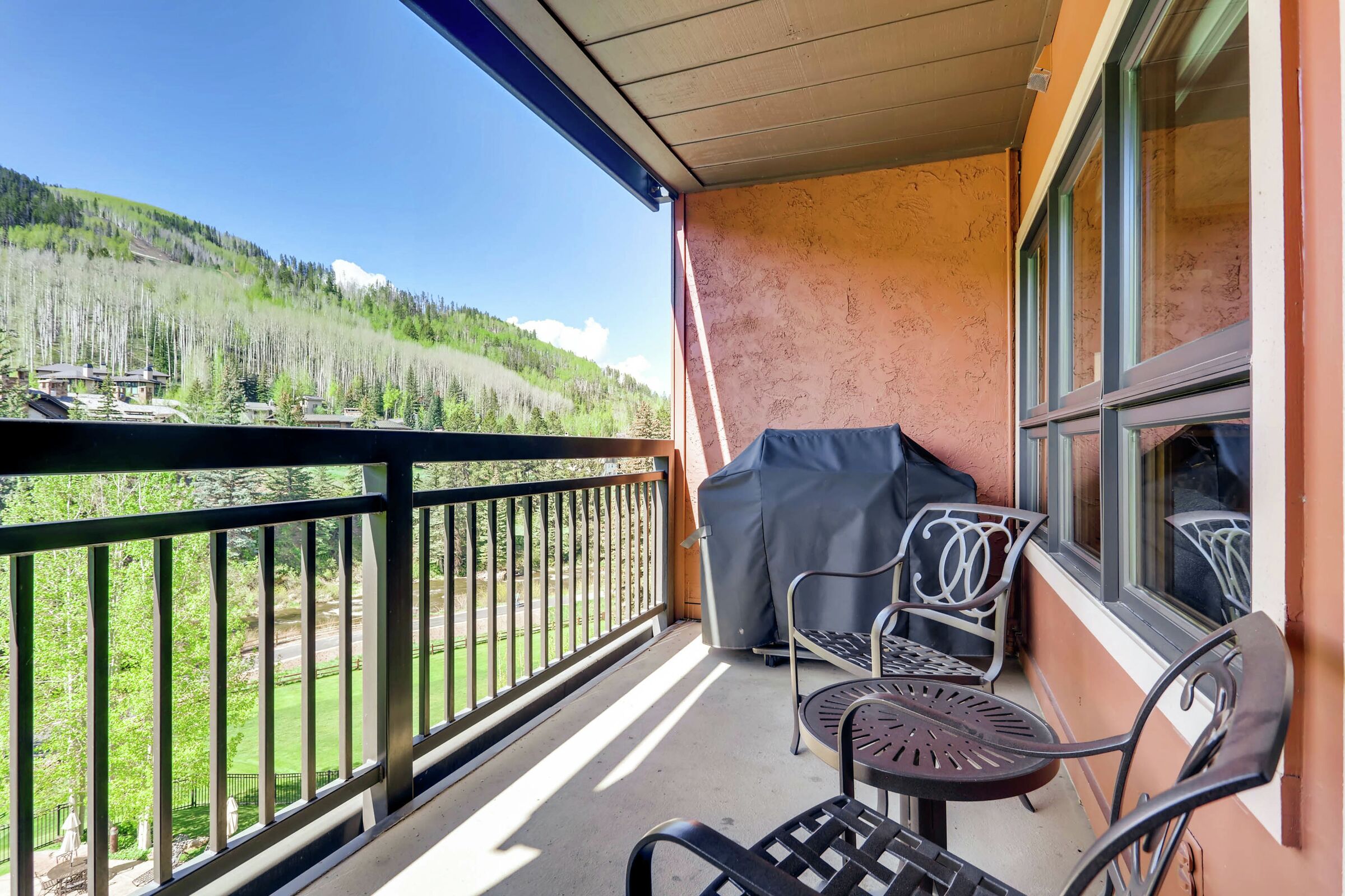 Balcony with BBQ