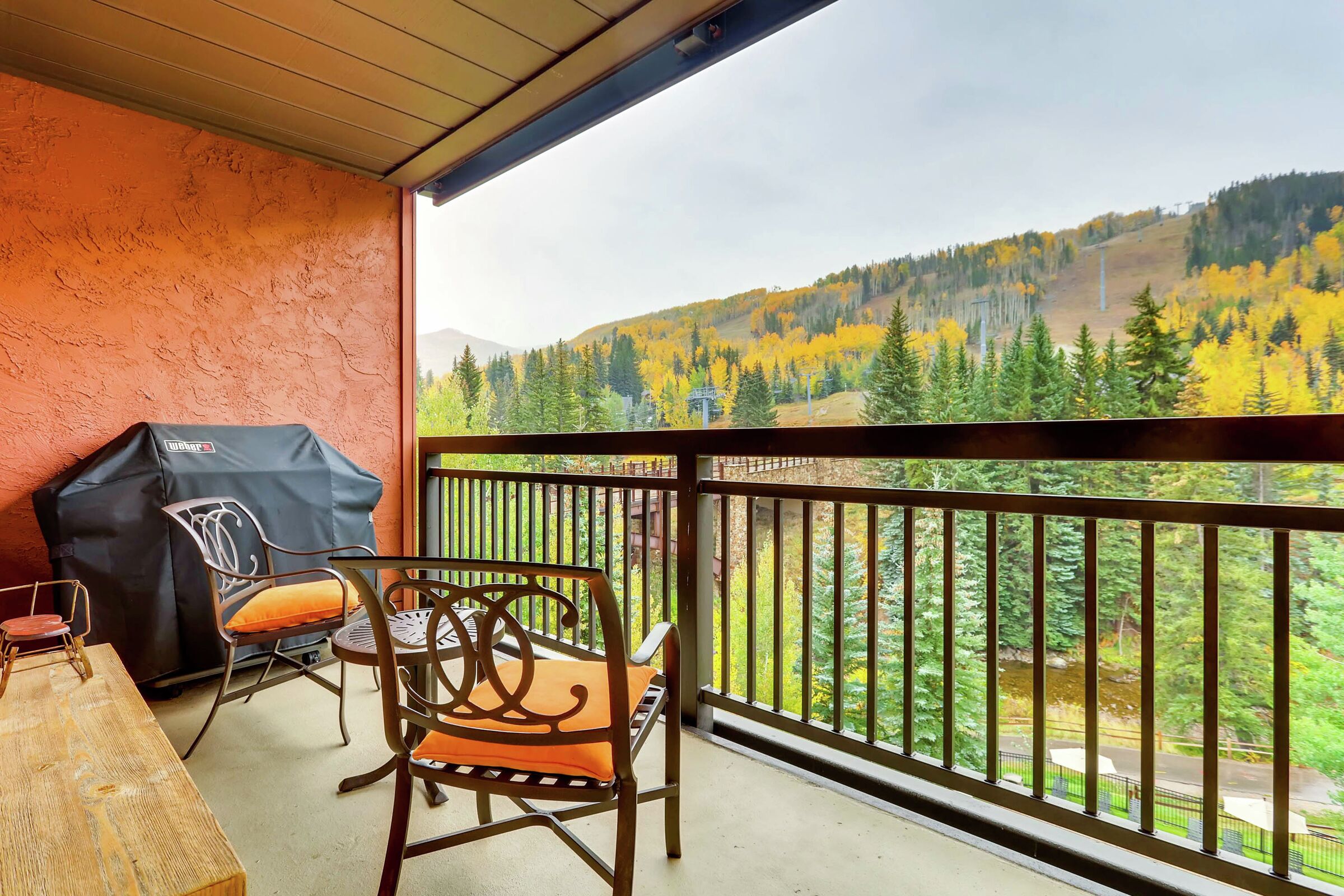 Balcony with BBQ