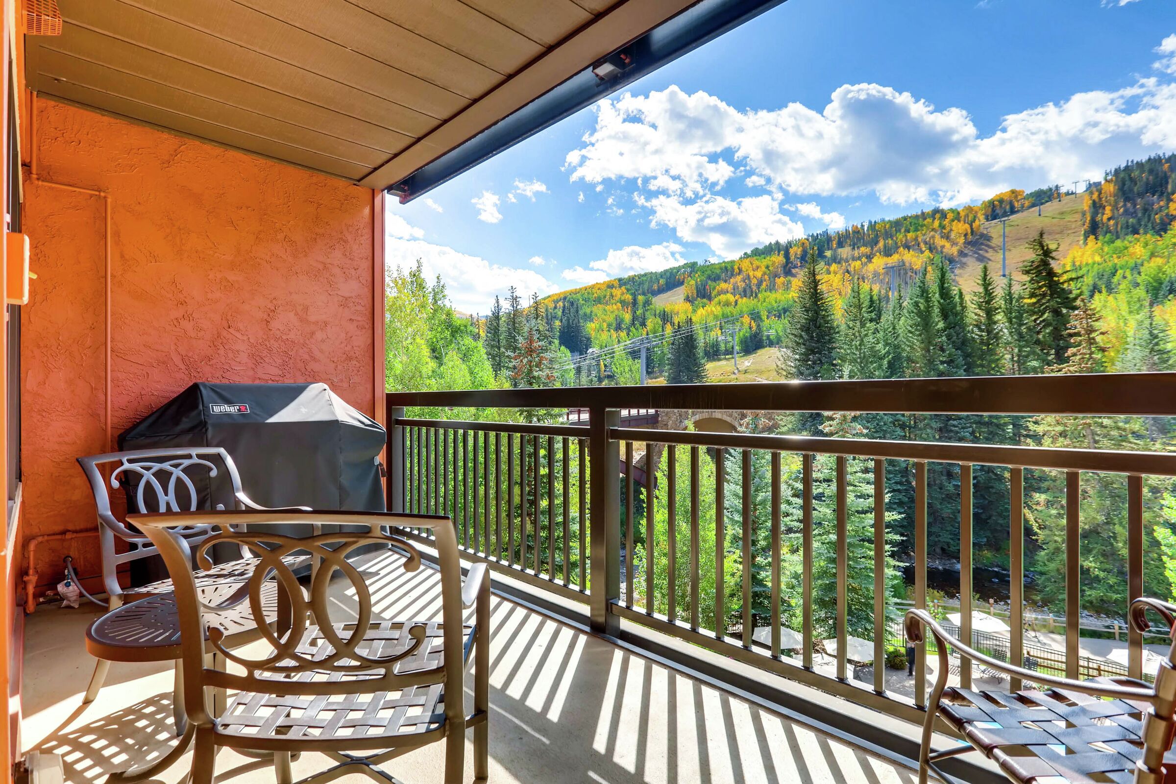 Balcony with BBQ