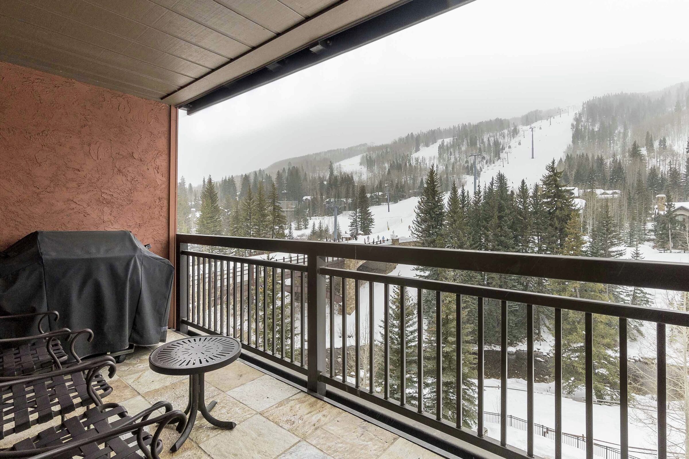 Balcony with BBQ