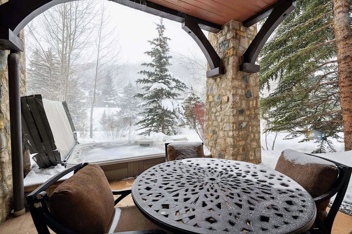 Patio with Hot Tub