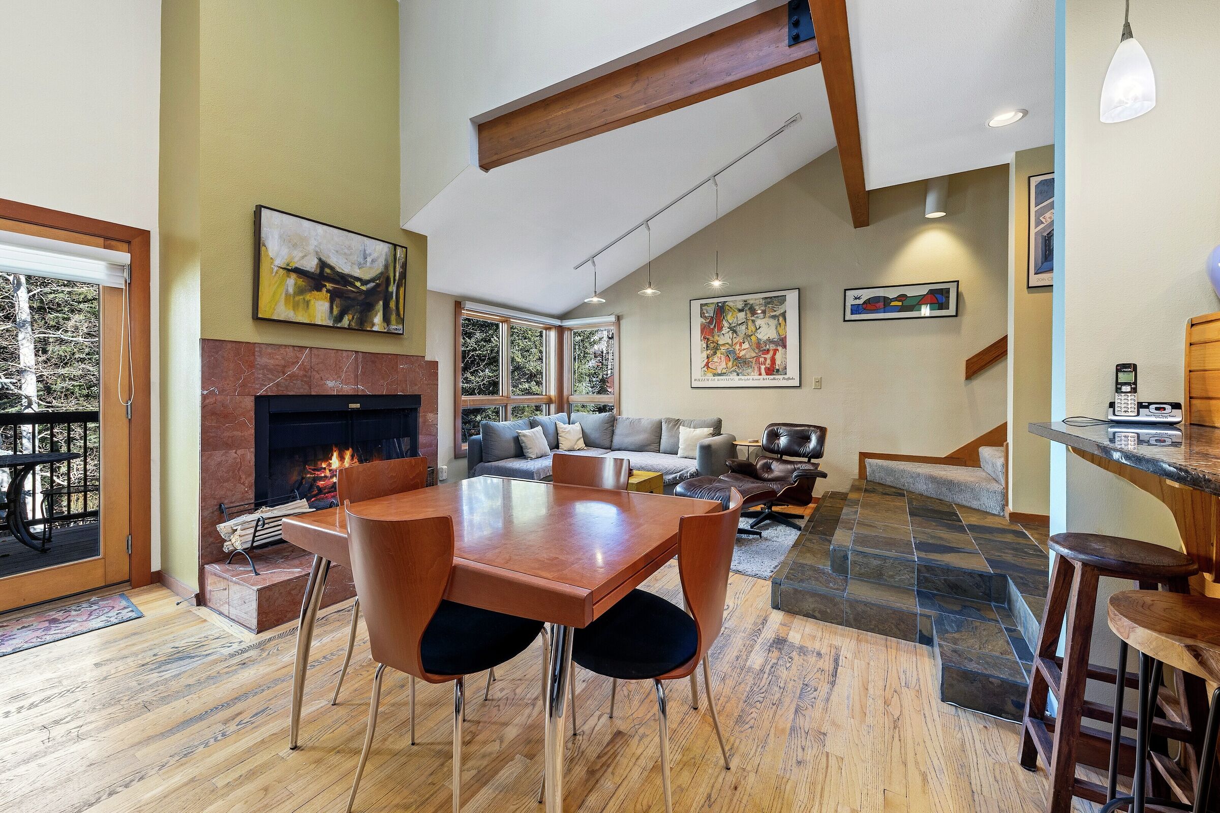 Dining Area & Living Area