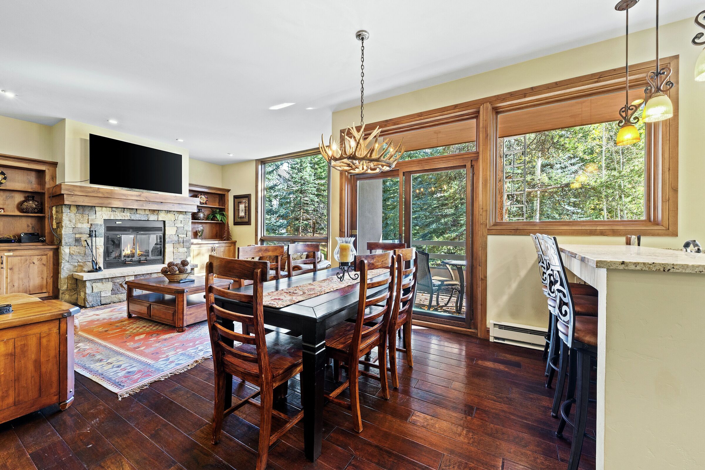 Dining Area & Living Area