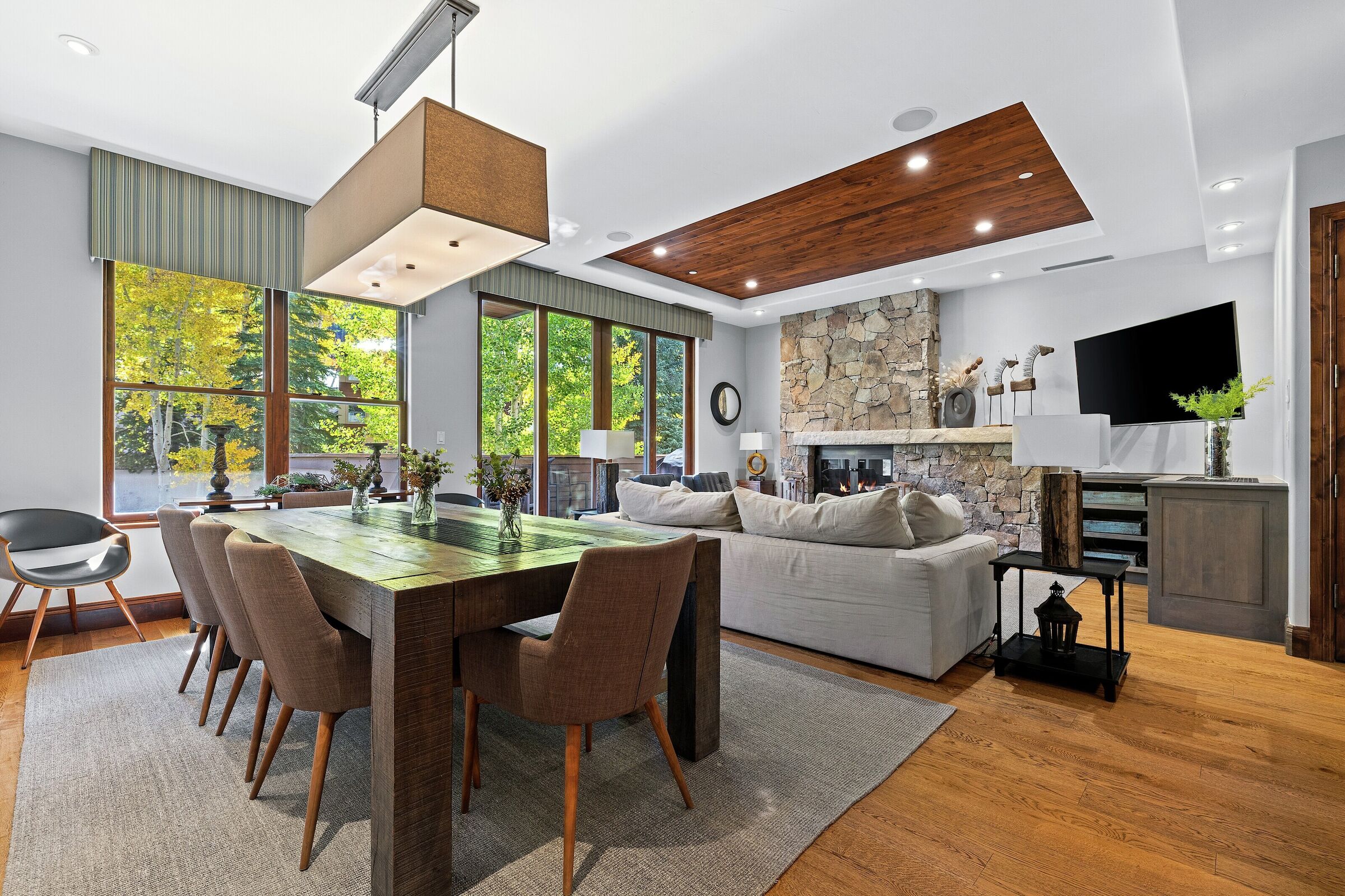 Dining Area & Living Area