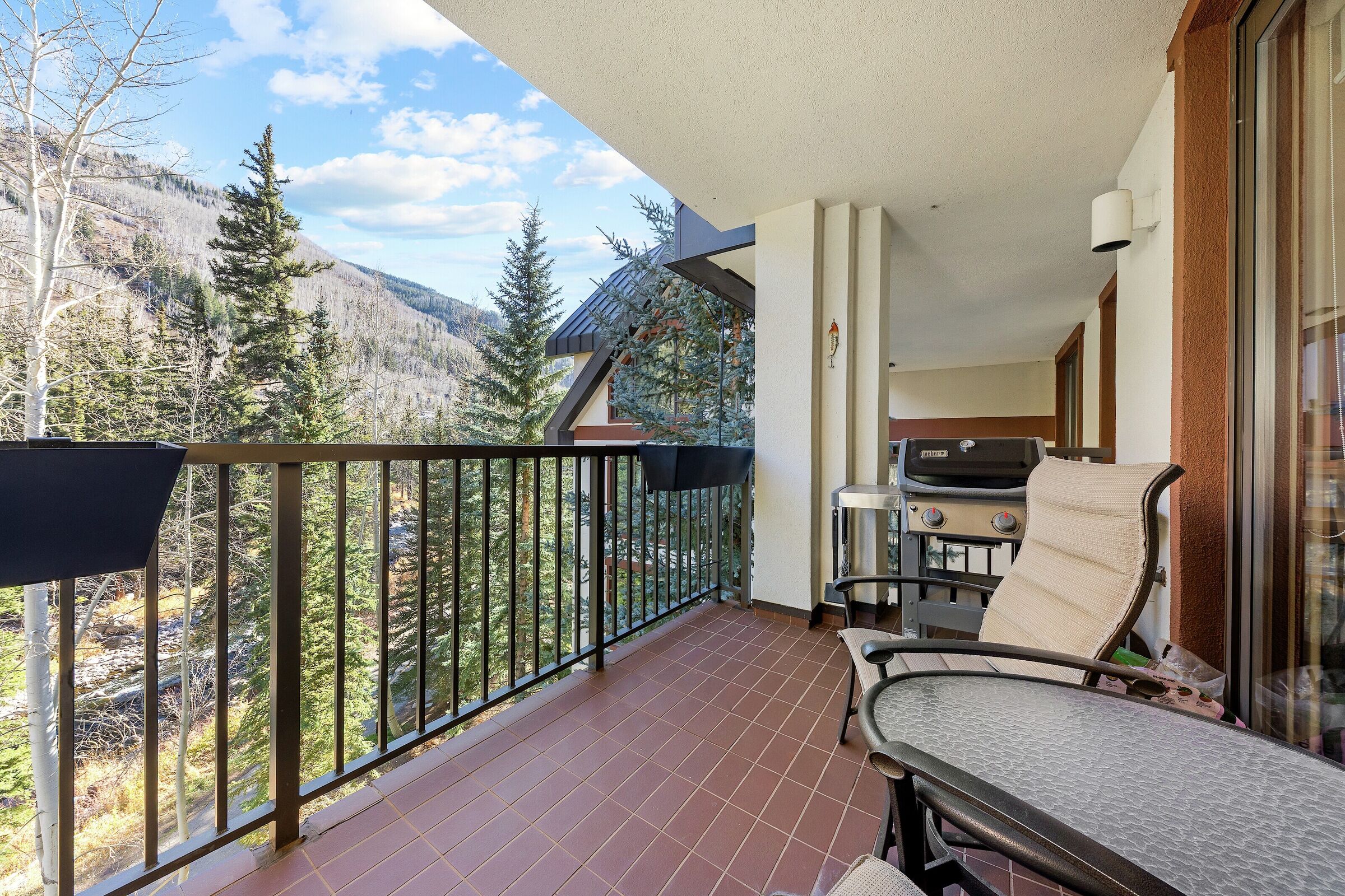Balcony with BBQ