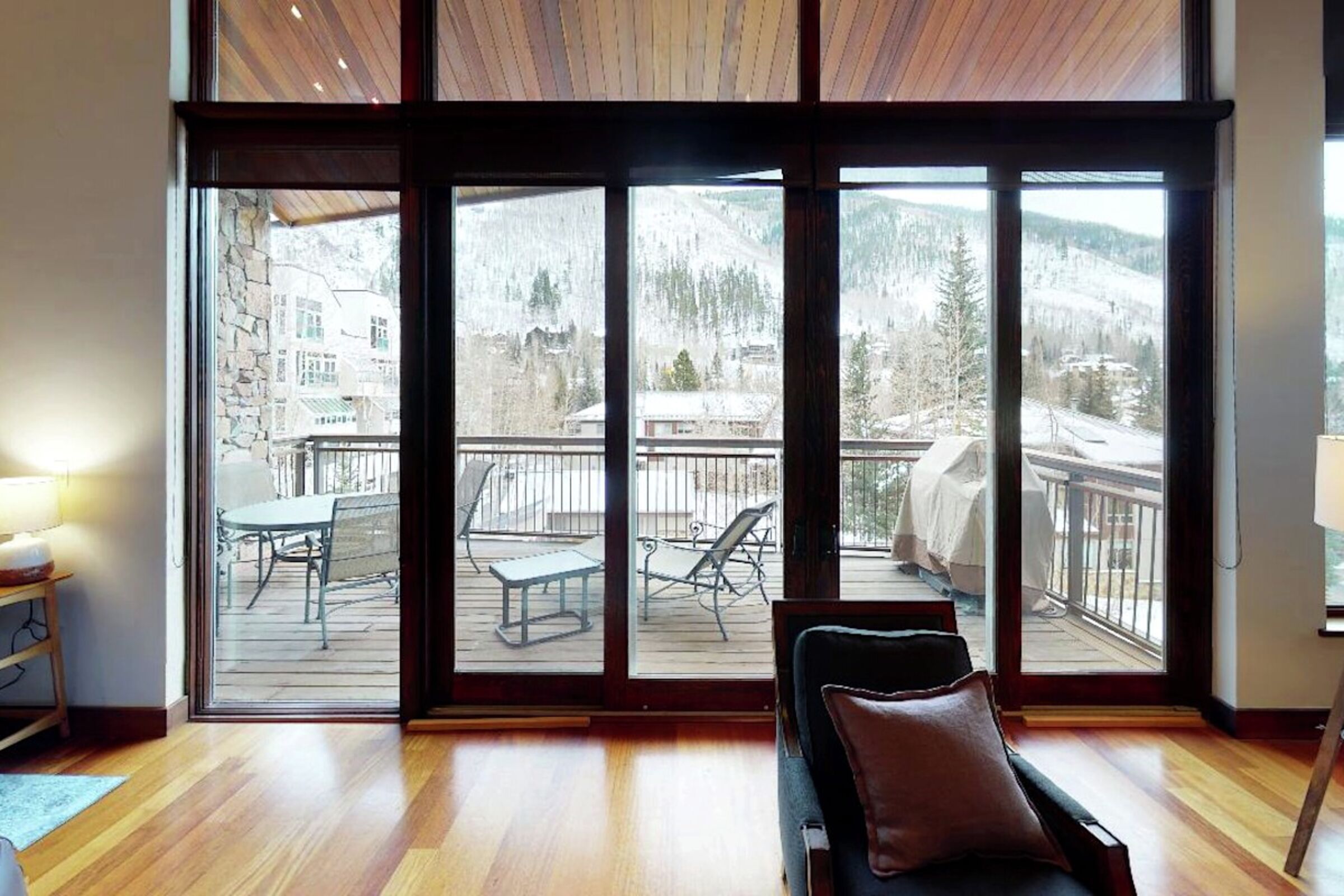 Living Area & Balcony