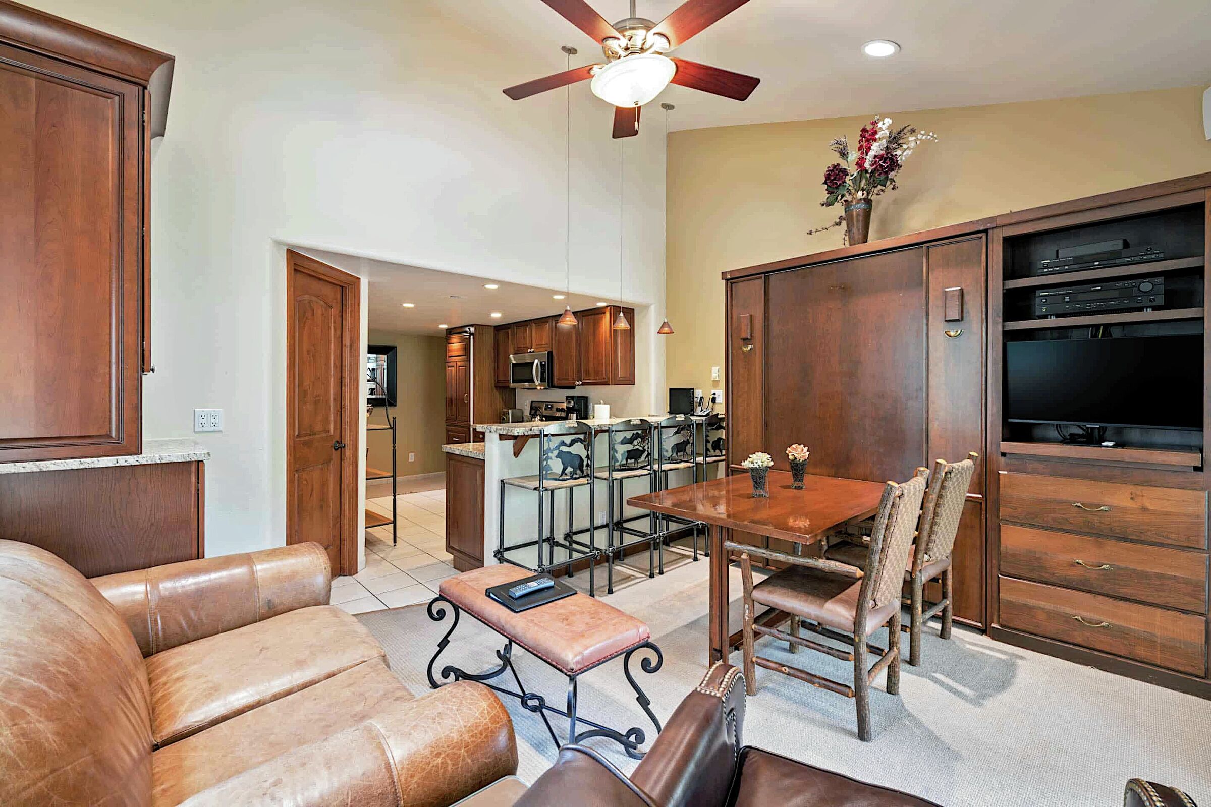 Studio Living Area