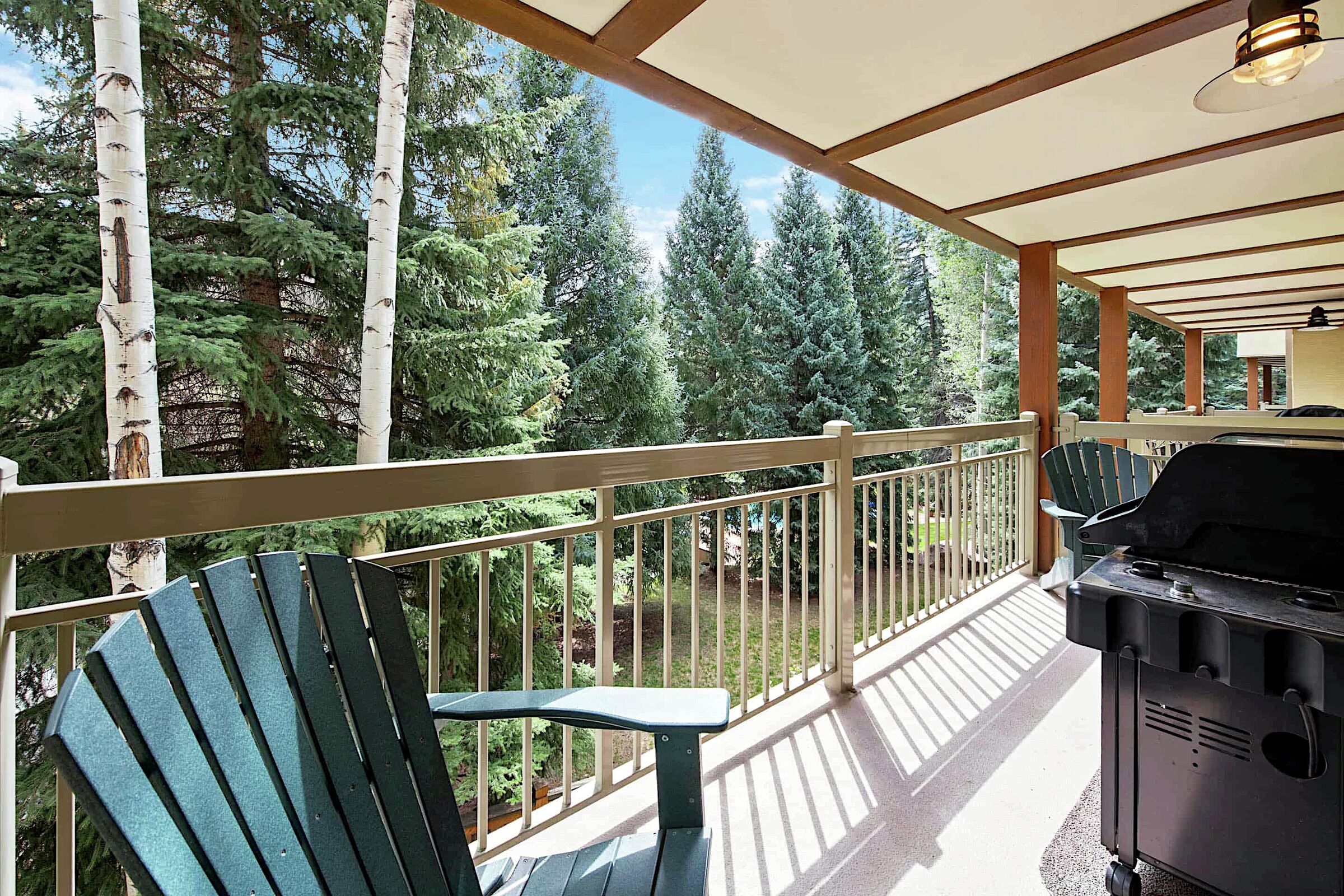 Balcony with BBQ