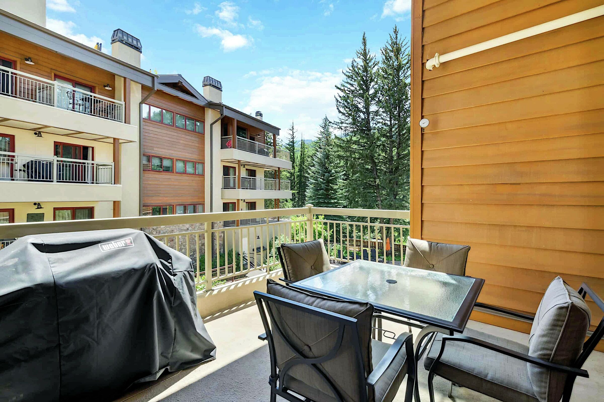 Balcony with BBQ