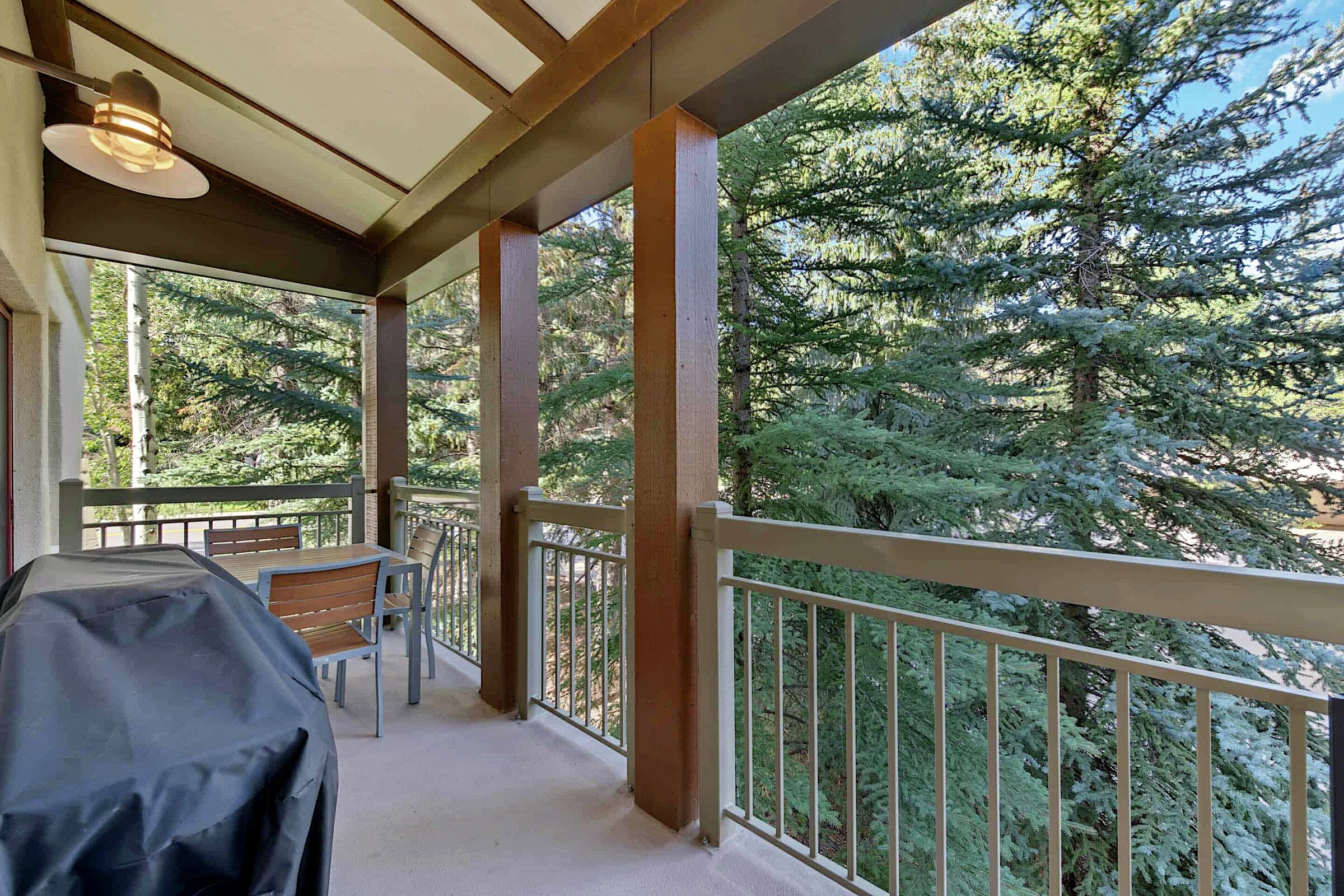 Balcony with BBQ