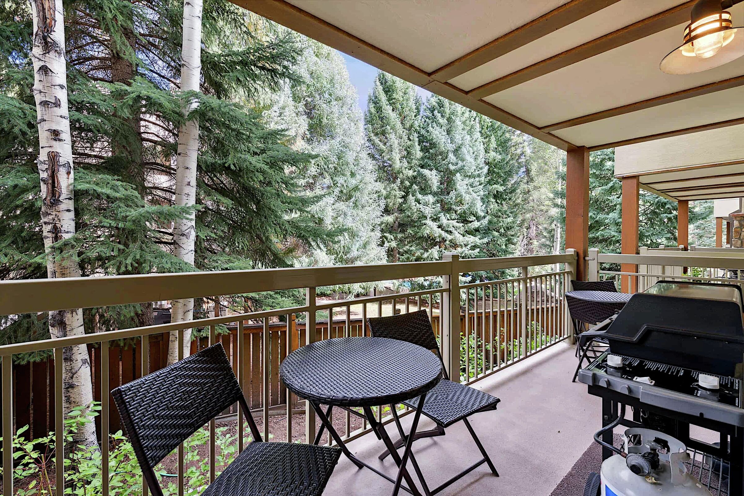 Balcony with BBQ