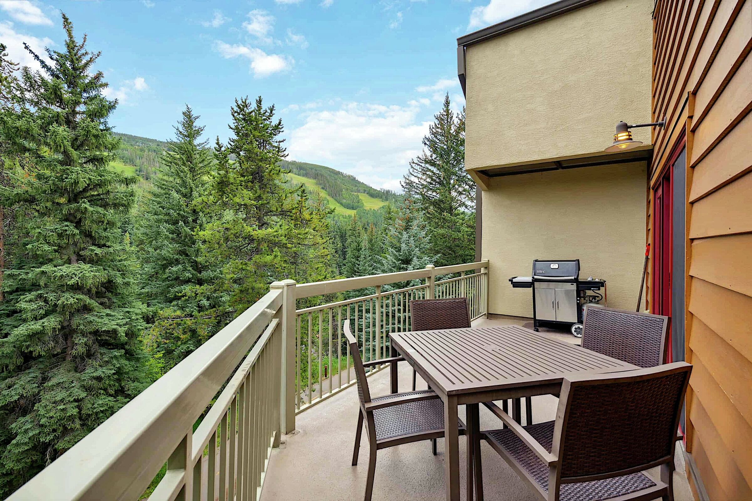 Balcony with BBQ