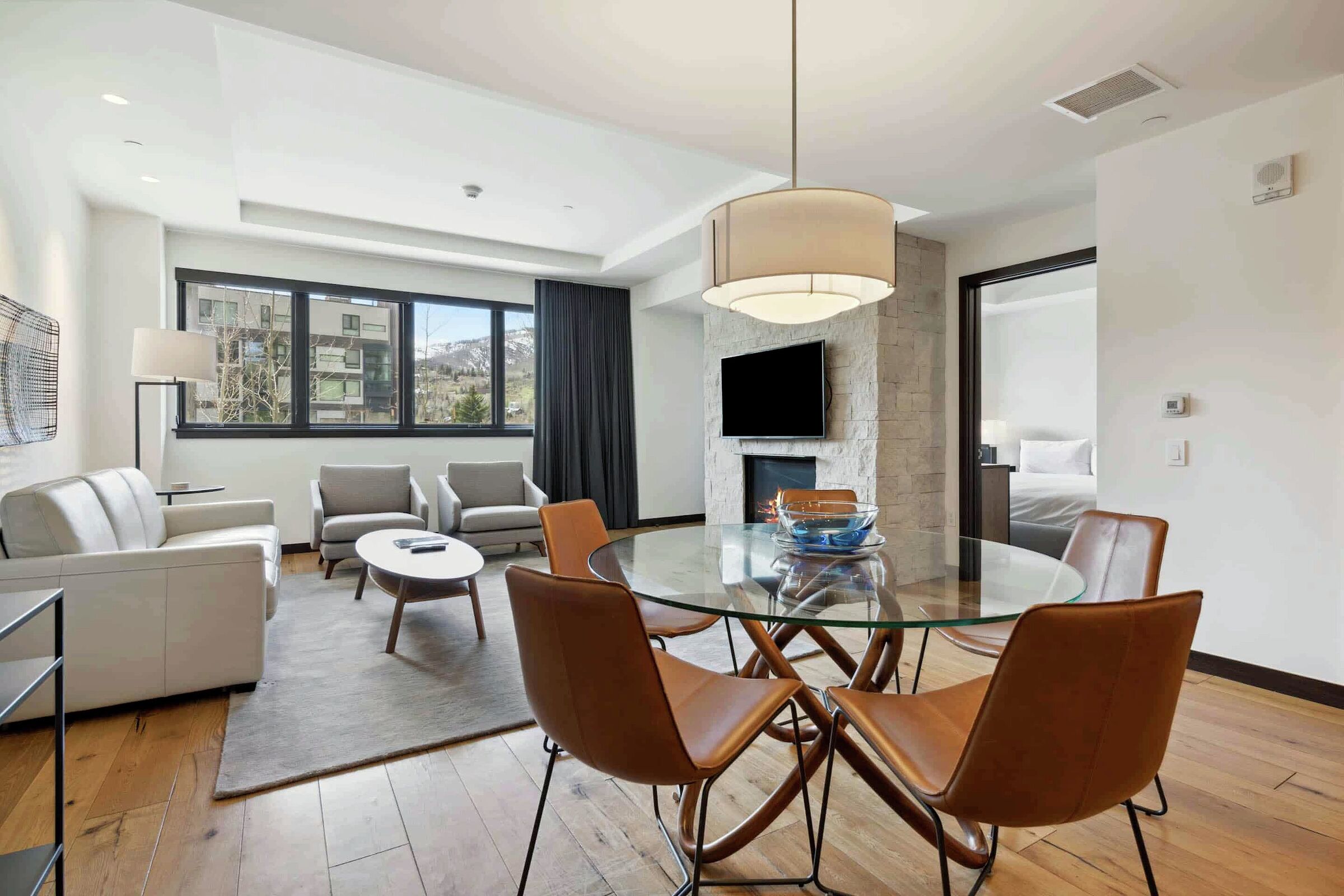 Living Room & Dining Room
