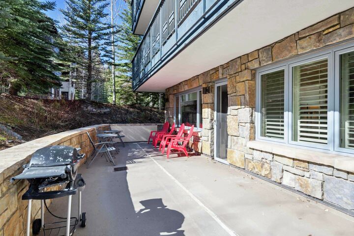 Balcony with BBQ