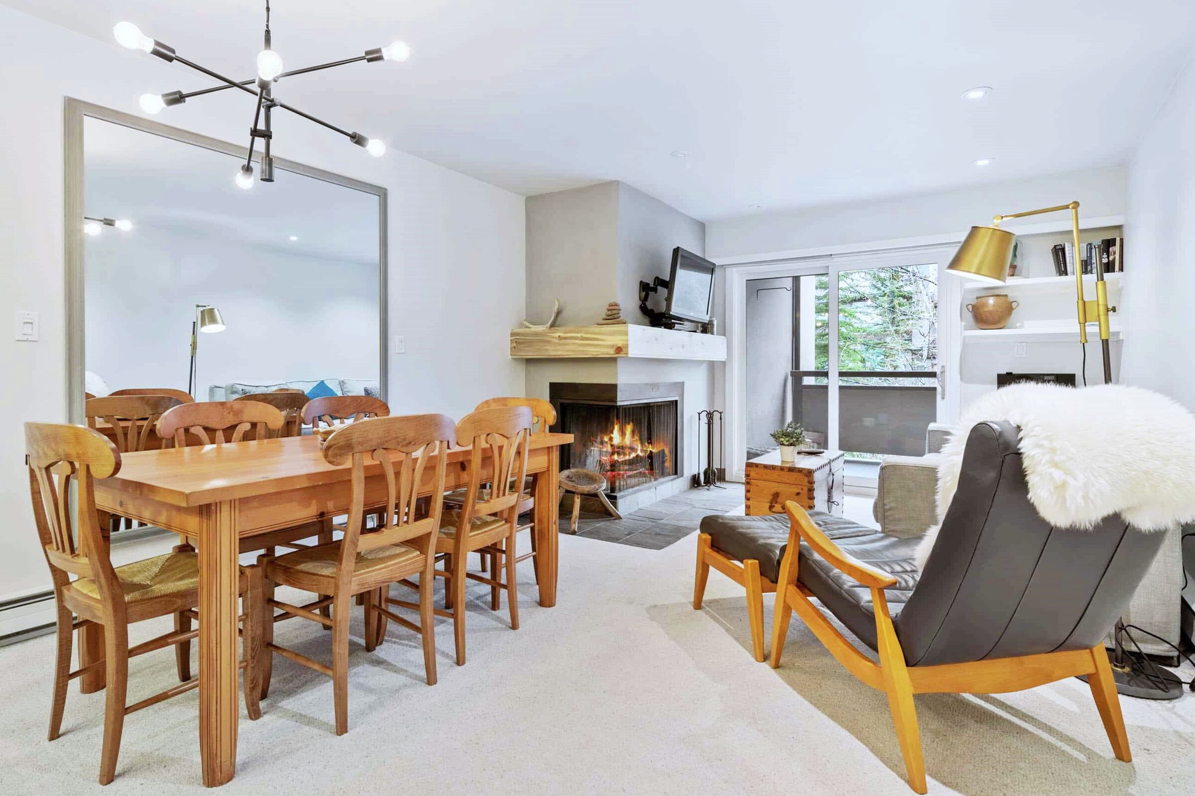 #403 - Dining Room & Living Room