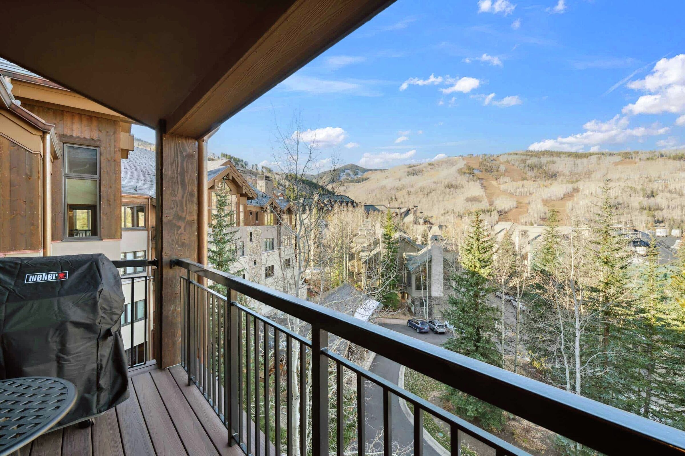 Balcony with BBQ