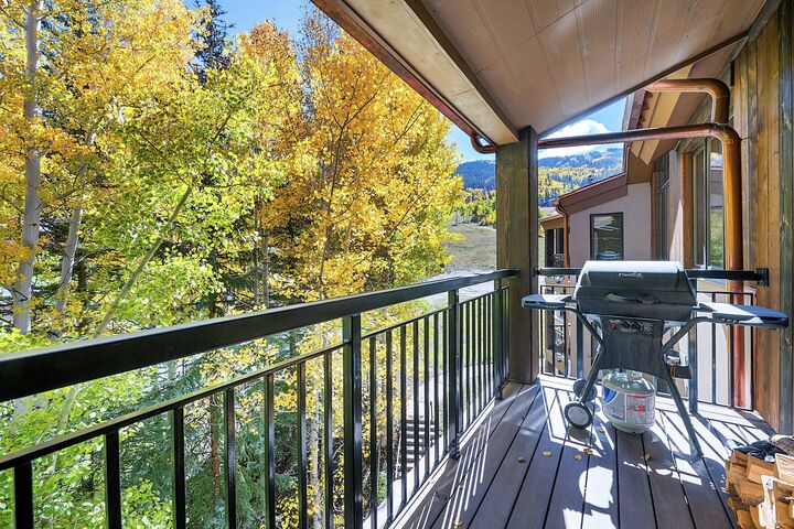 Balcony with BBQ