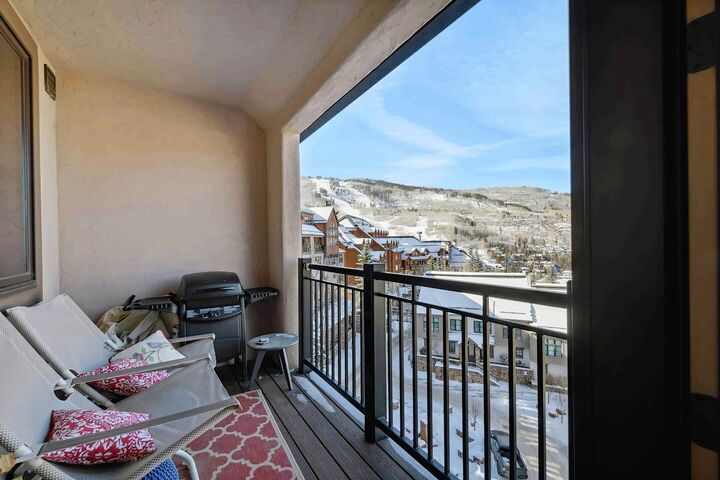 Balcony with BBQ