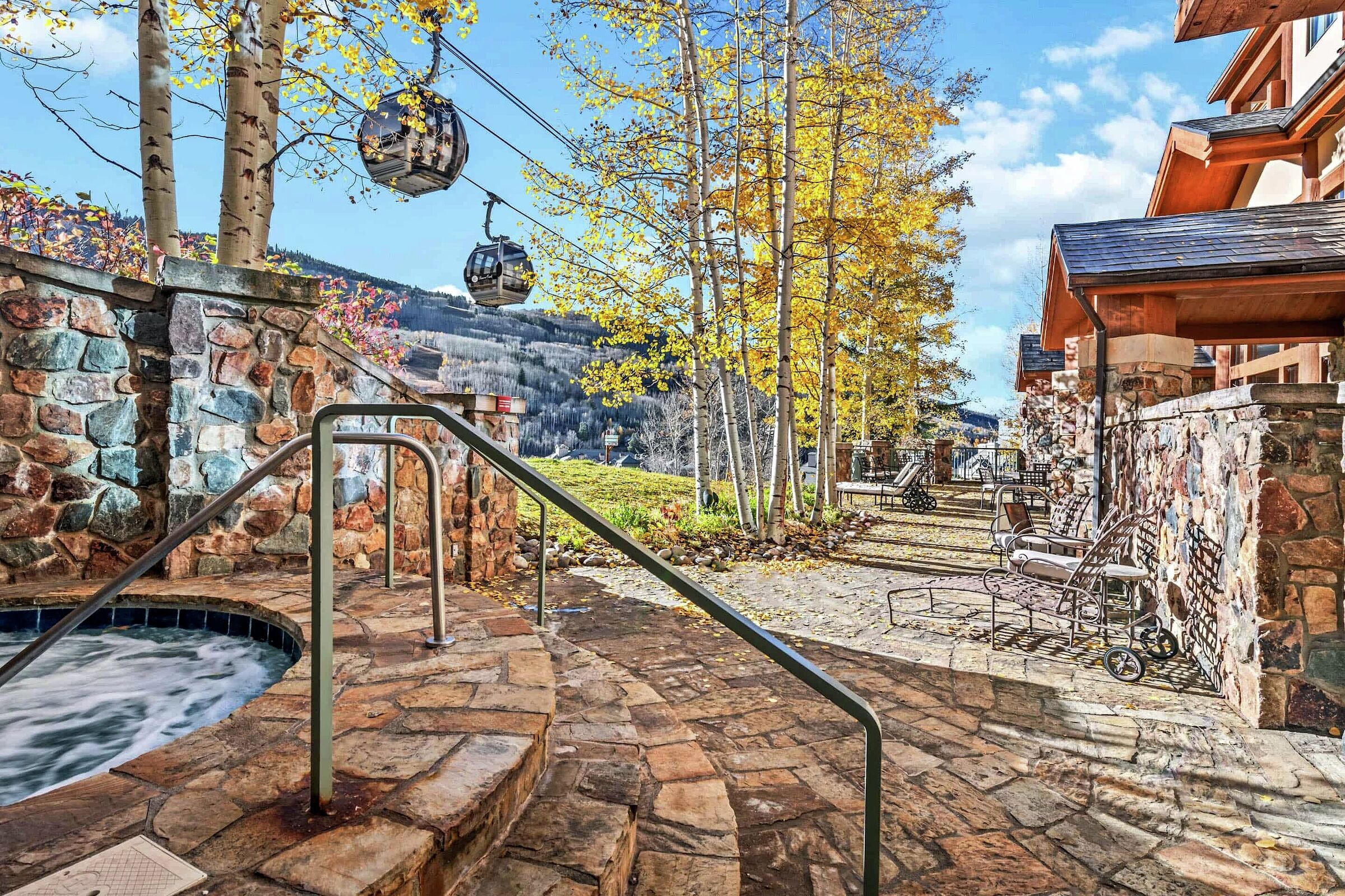 Patio with Hot Tub