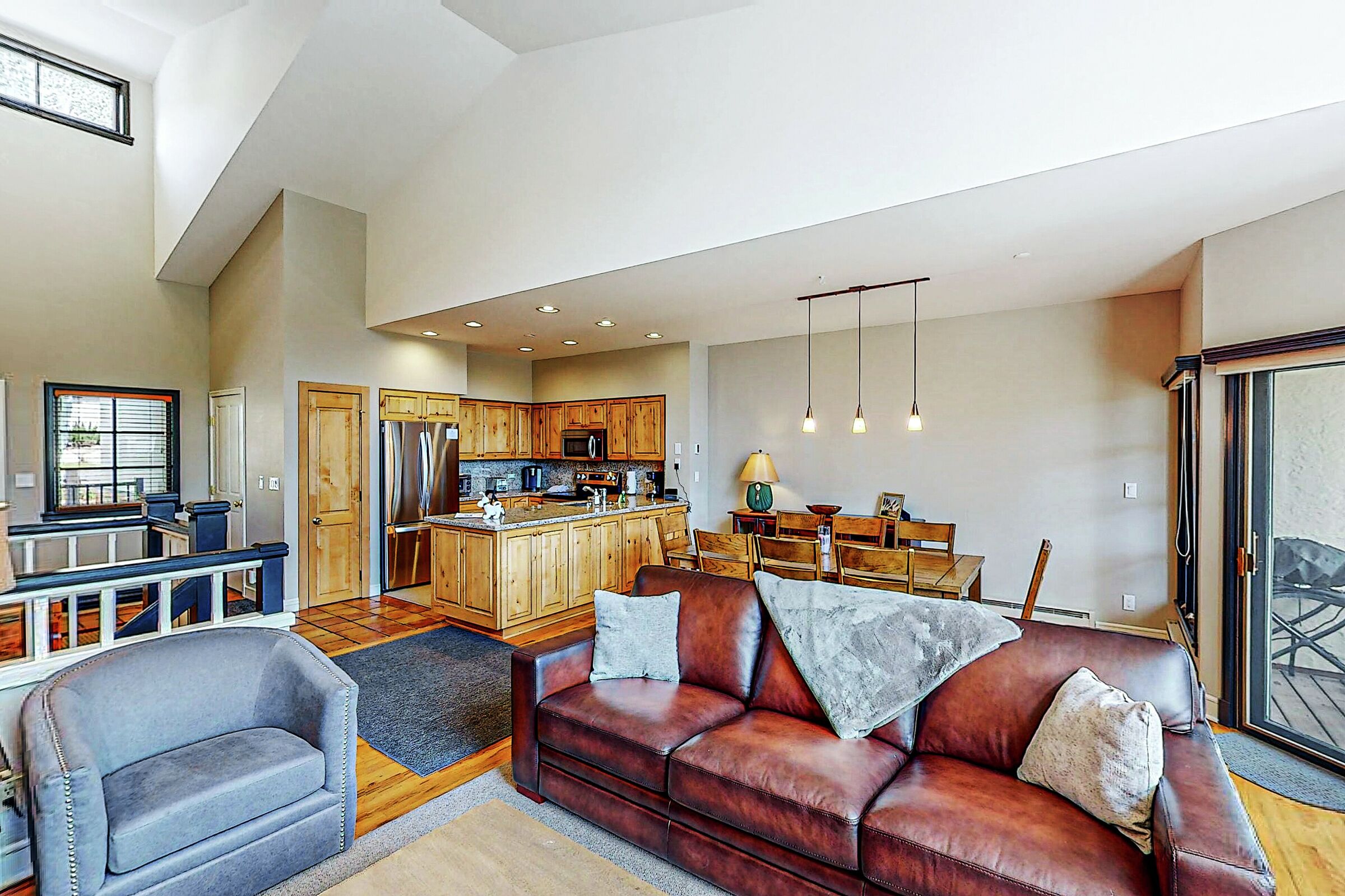 Living Room & Kitchen