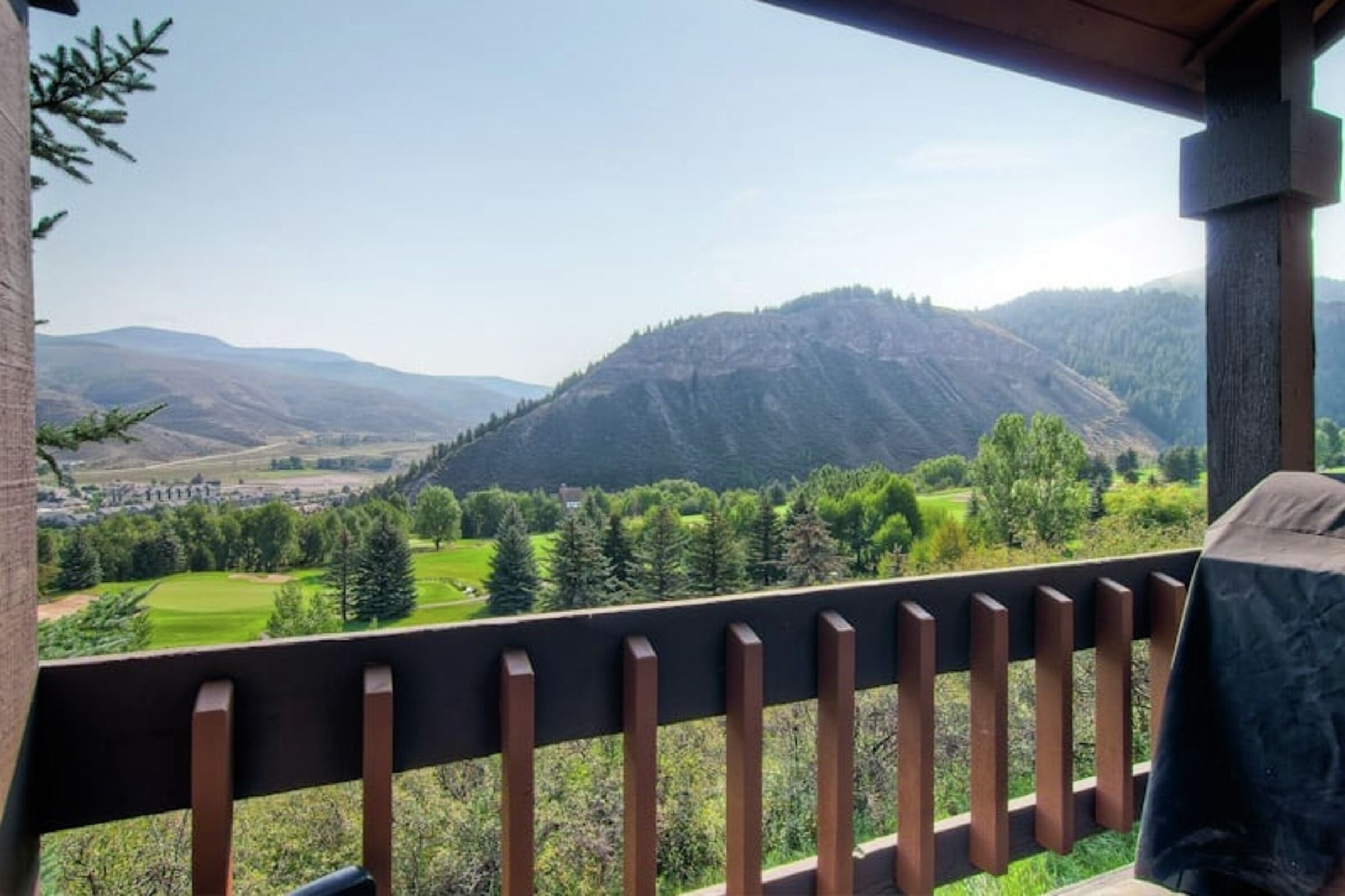 Balcony with BBQ