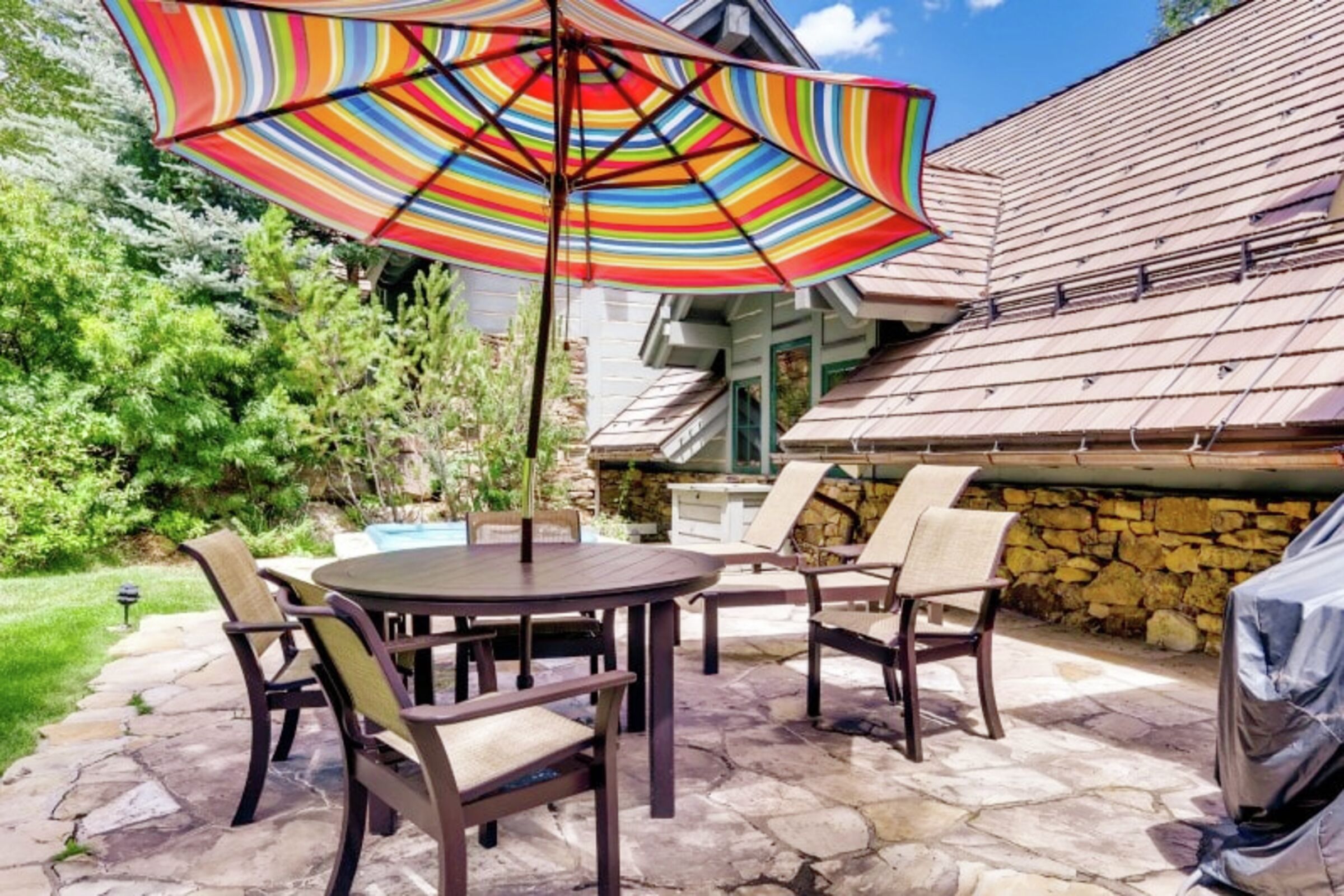 Patio with Hot Tub