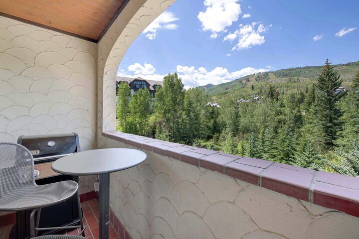 Balcony with BBQ