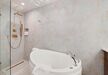 Gallery Thumbnail (#D355 - King Lodge Room Bathroom)