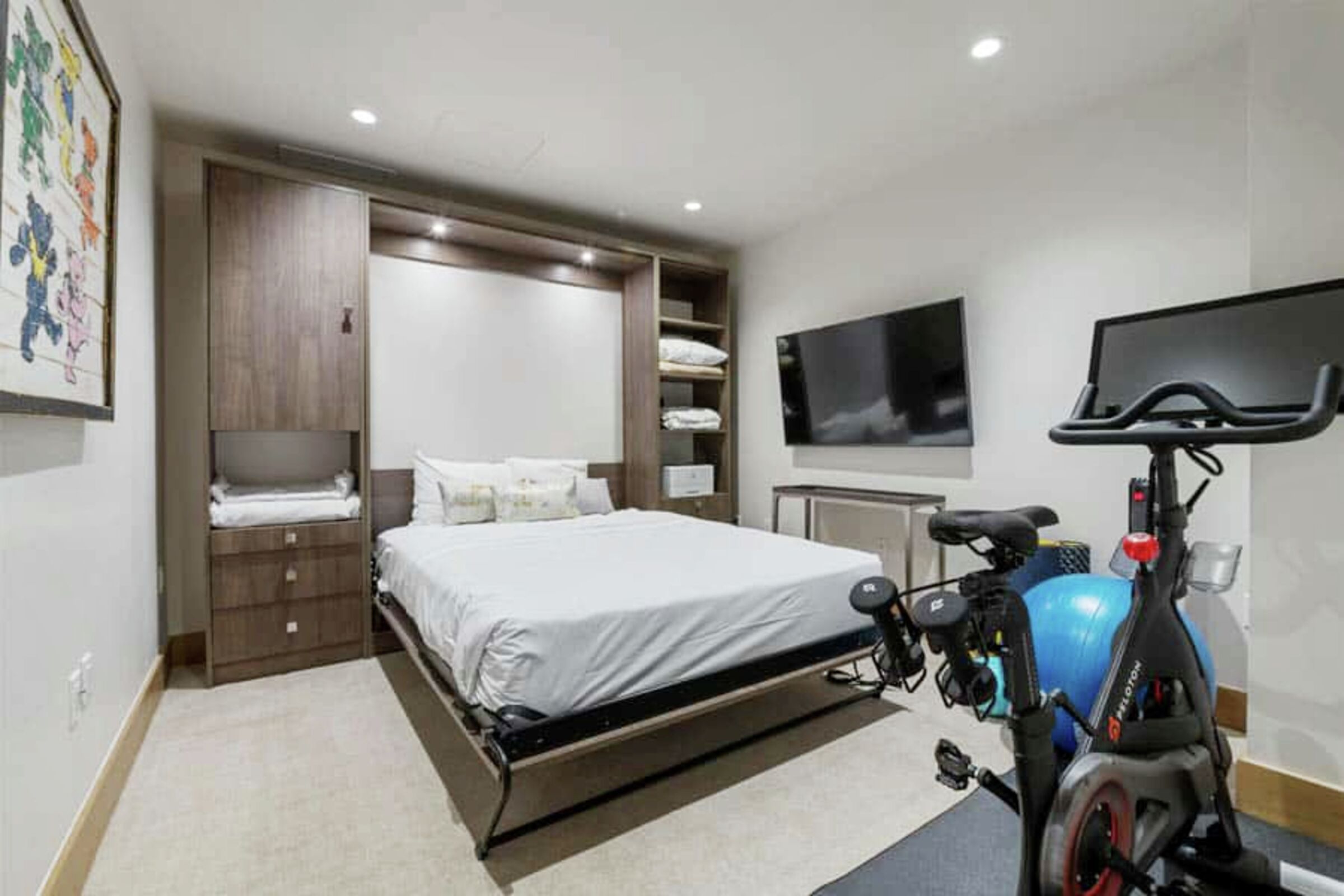 Den with Murphy Bed