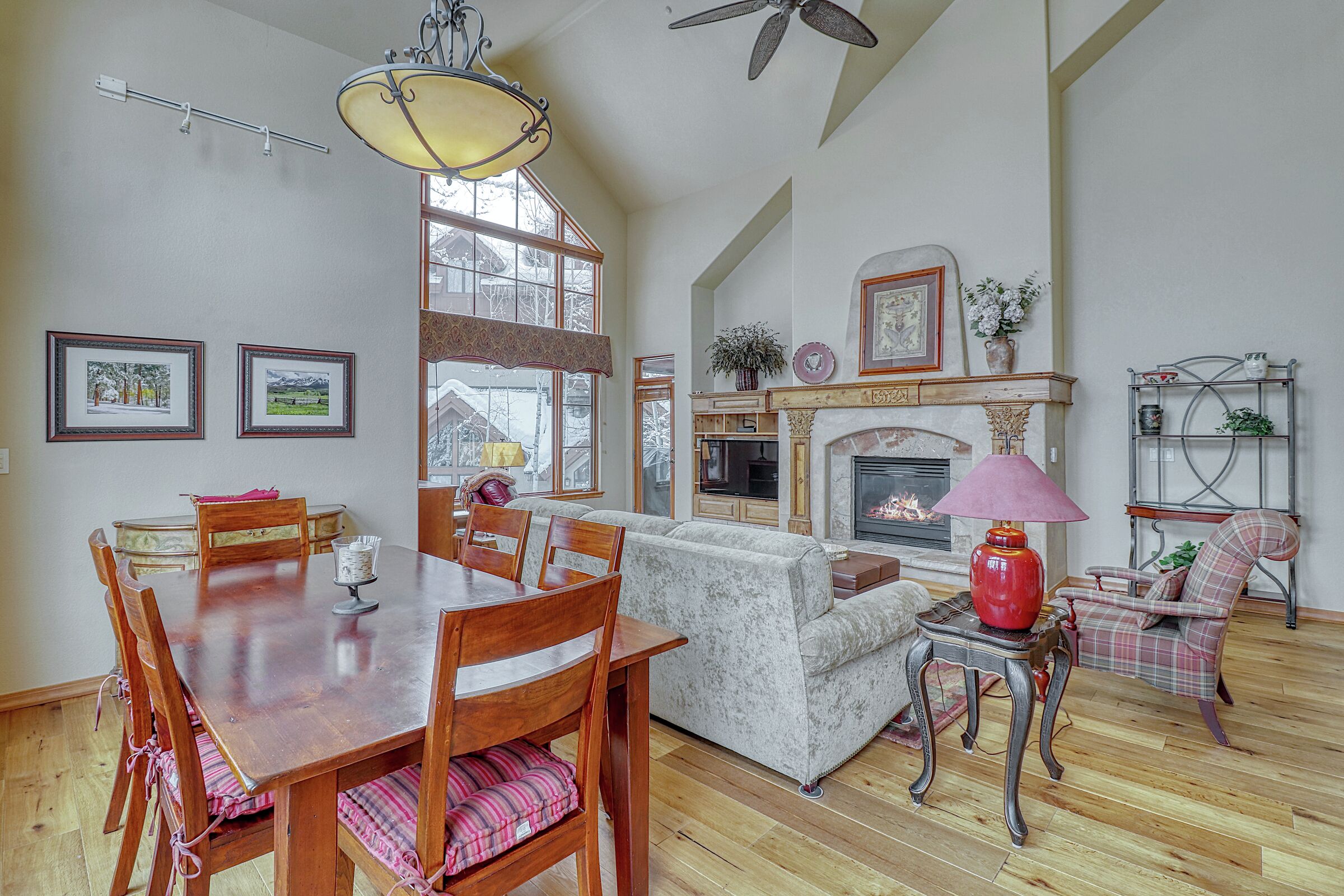 #208 - Dining Room & Living Room