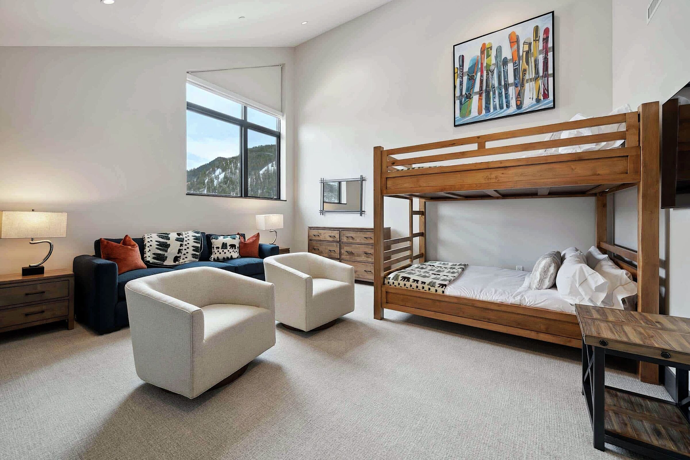 Den with Bunk Bed