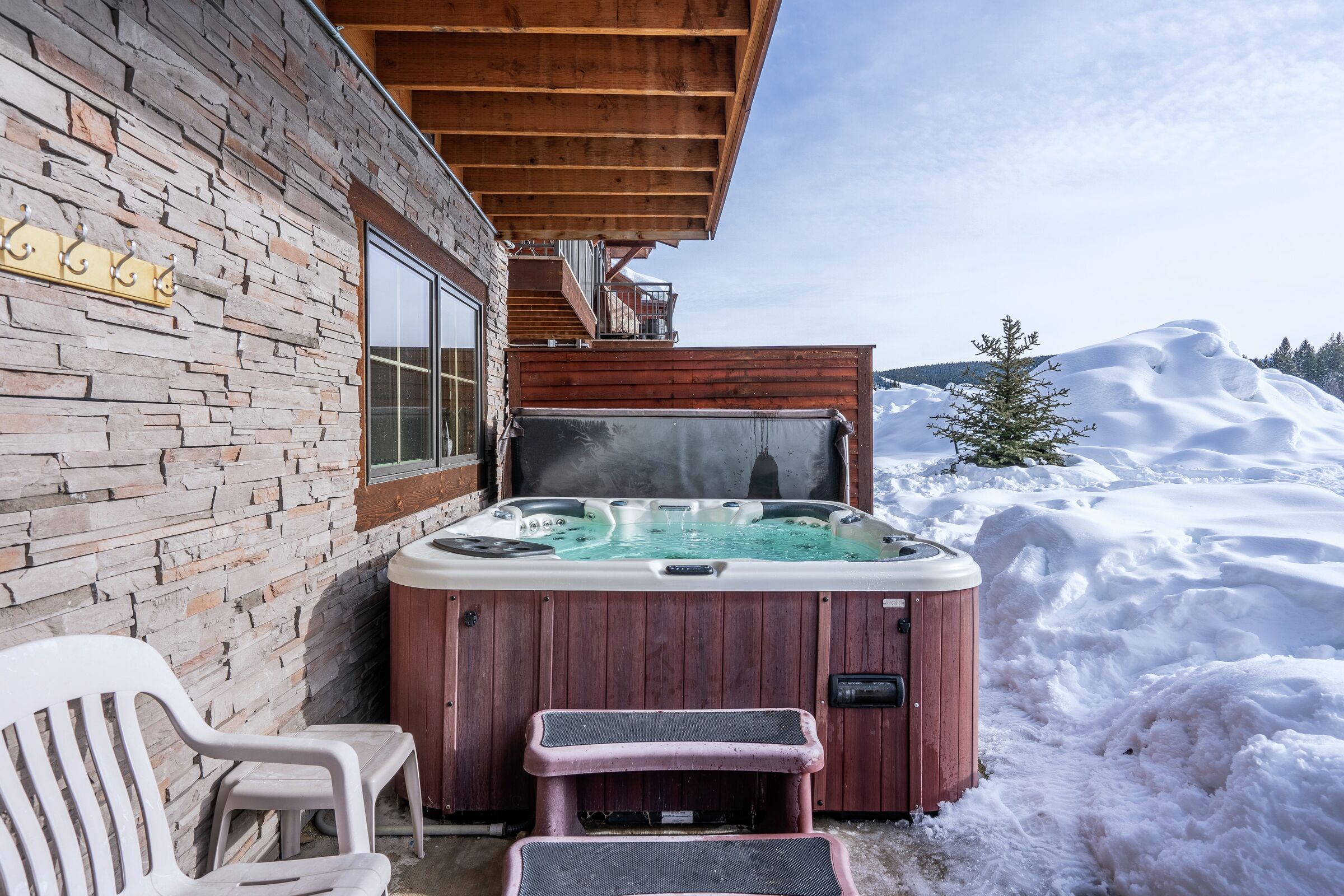 Patio with Hot Tub
