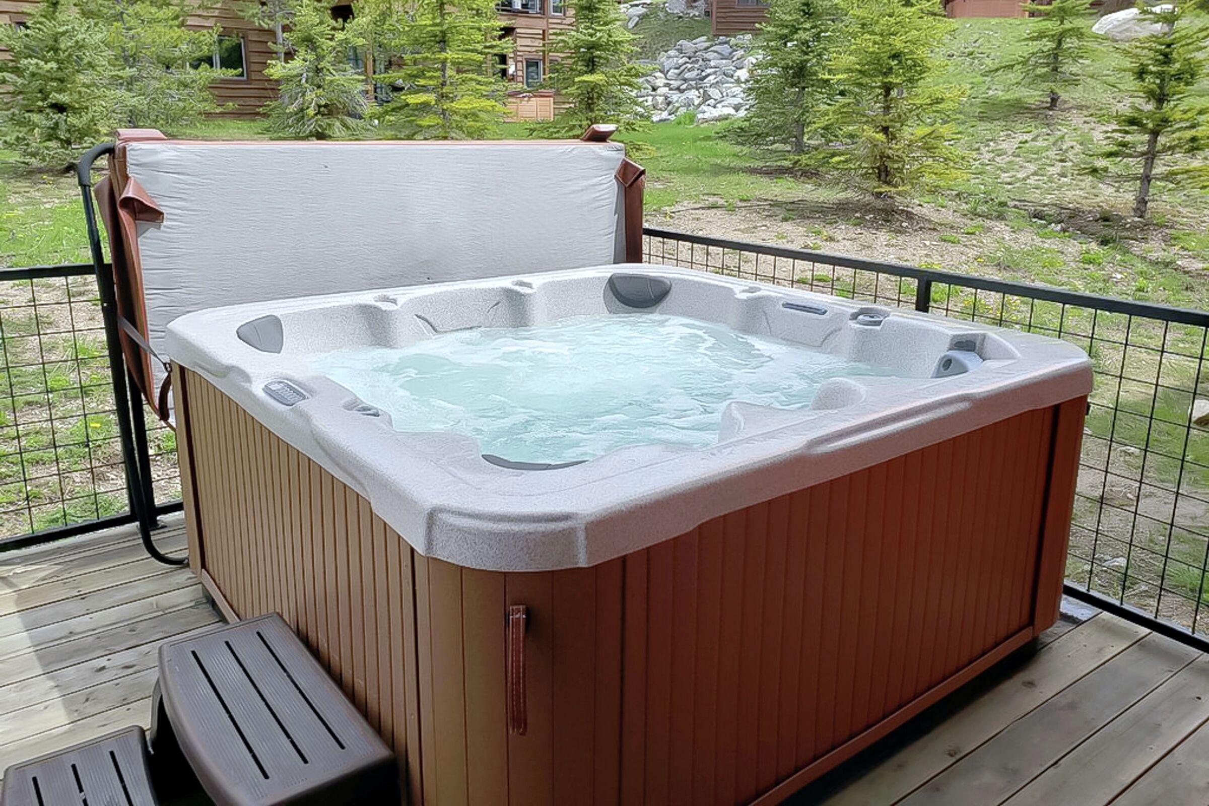 Balcony with Hot Tub