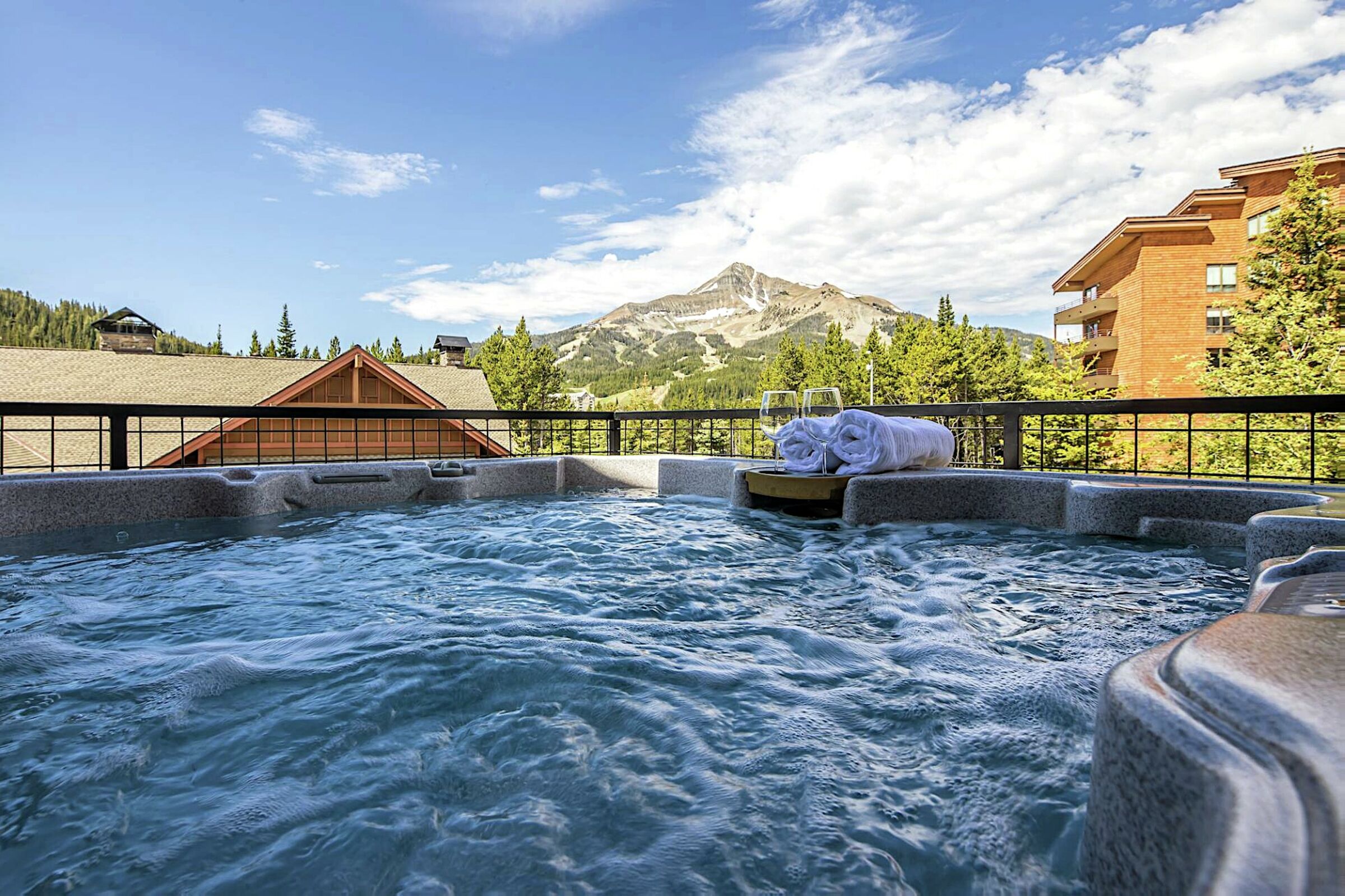 Balcony with Hot Tub
