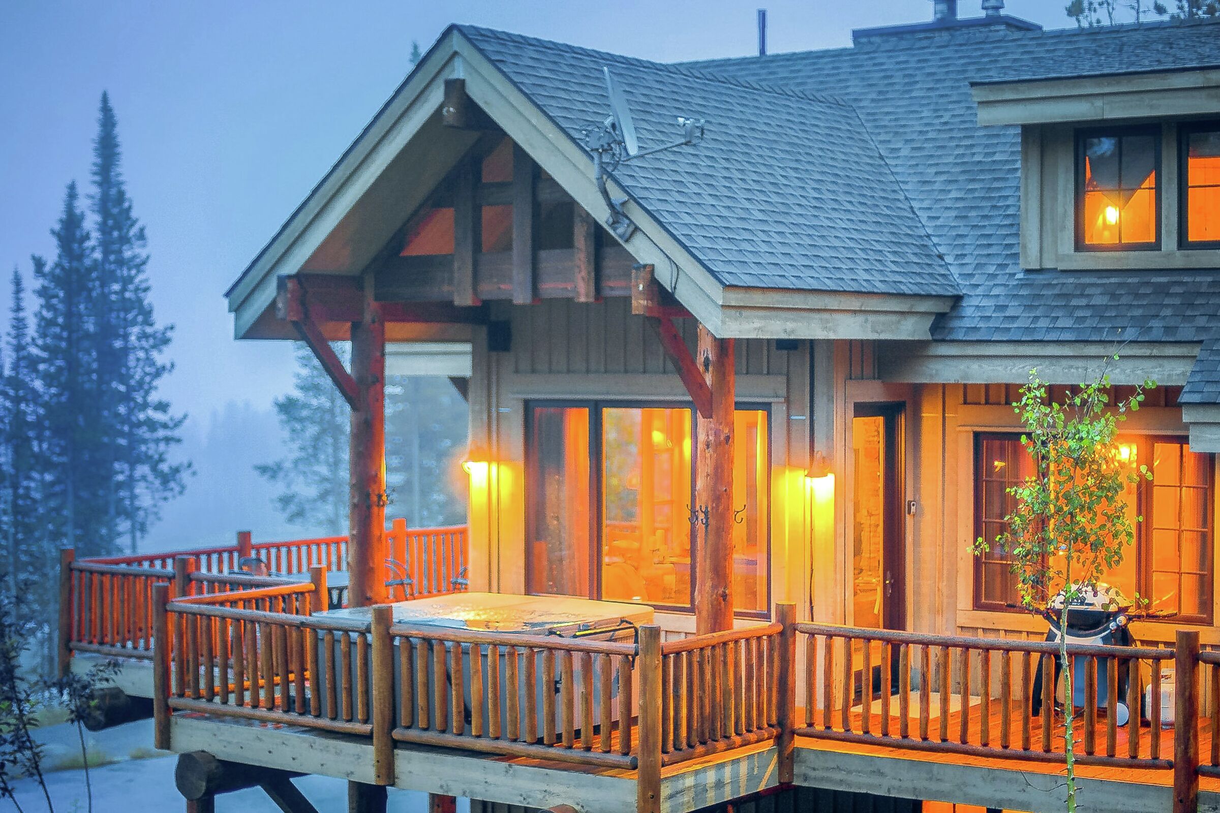 3 Coyote Bluff - Balcony with Hot Tub