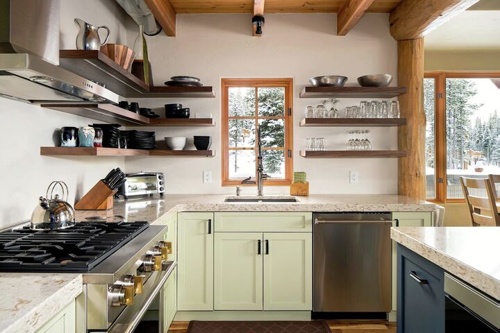 3 Bdrm + Loft HT-38B Cowboy Heaven - Kitchen