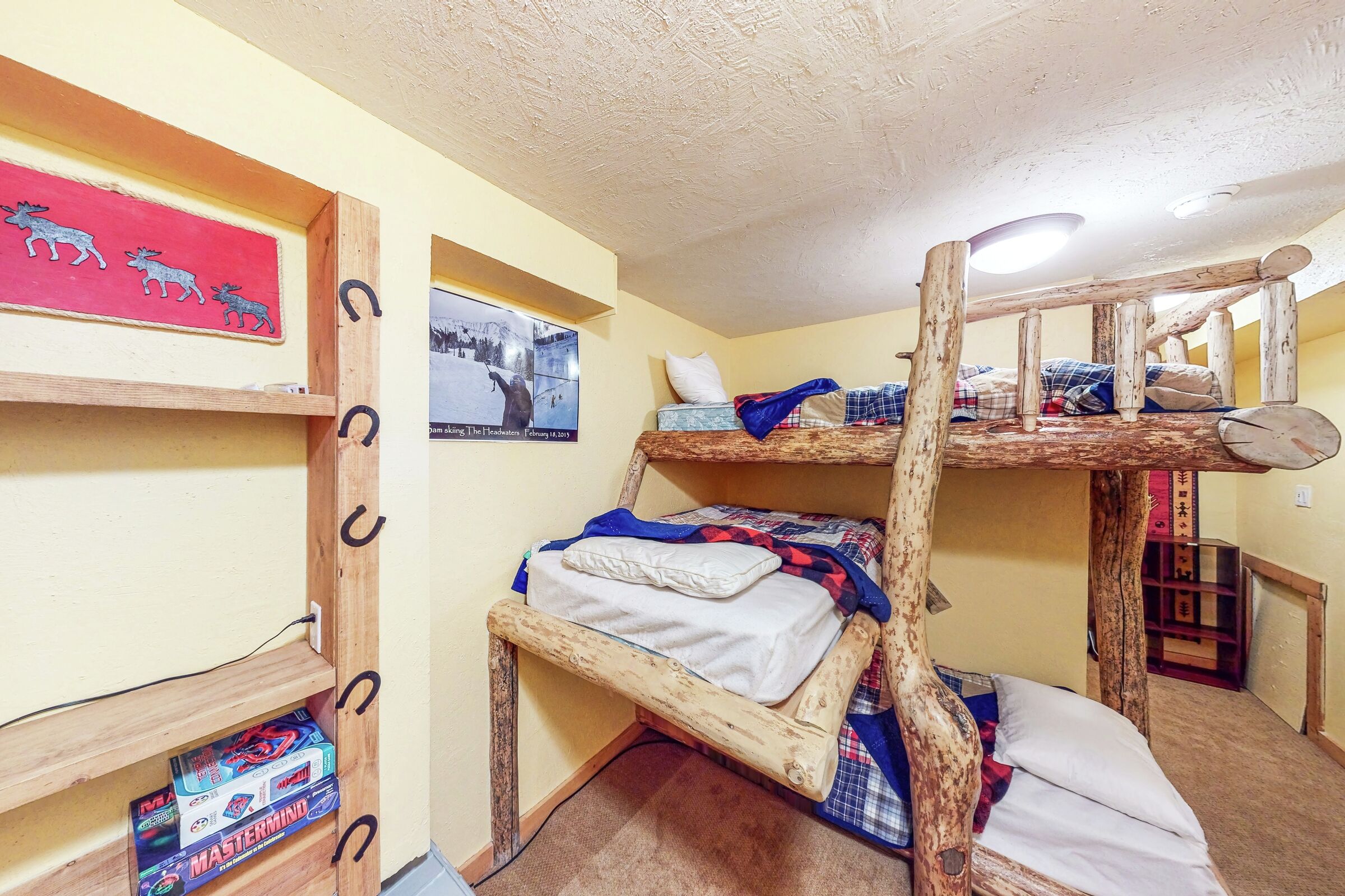 Den with Bunk Beds