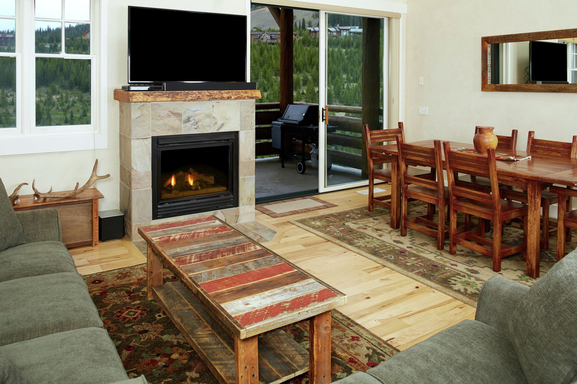 Living Room & Dining Room
