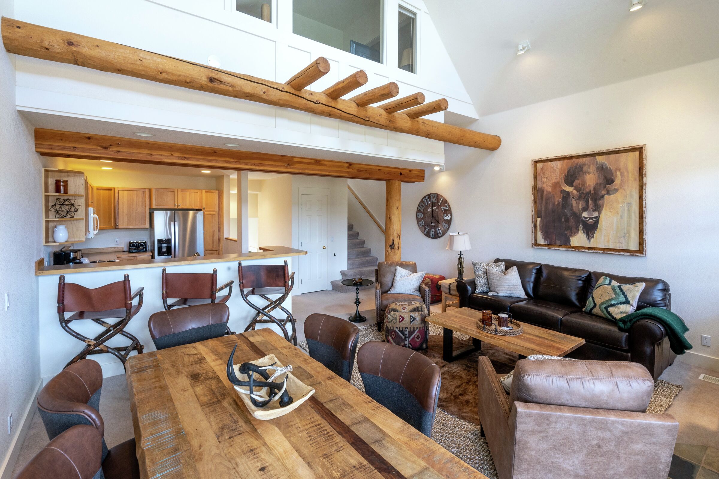 Dining Room & Living Room