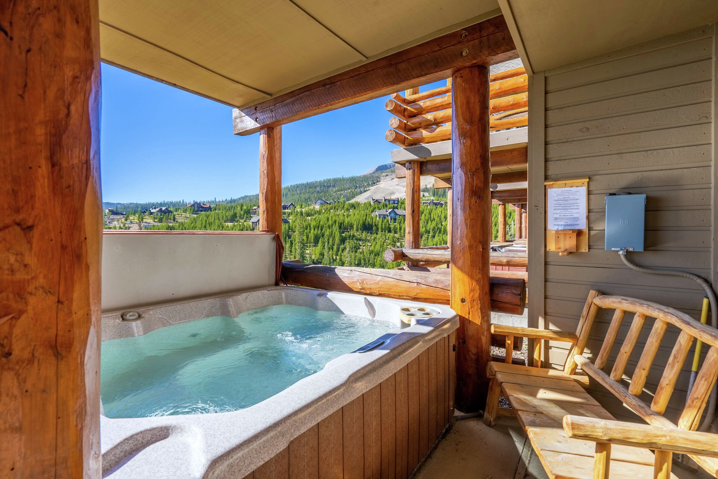 Patio with Hot Tub