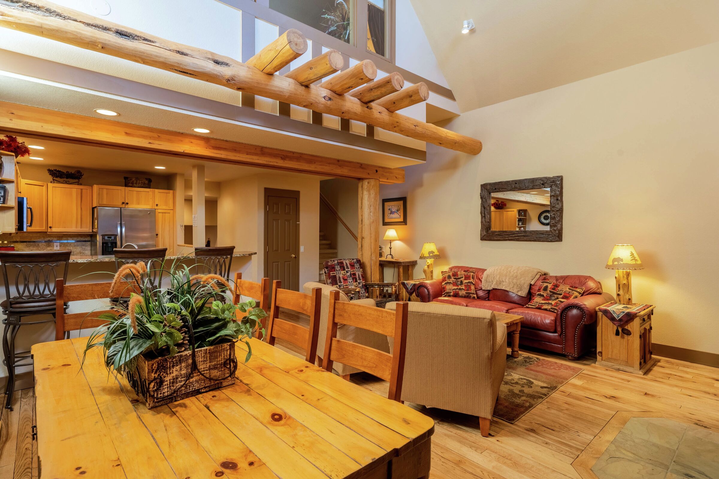 Dining Room & Living Room
