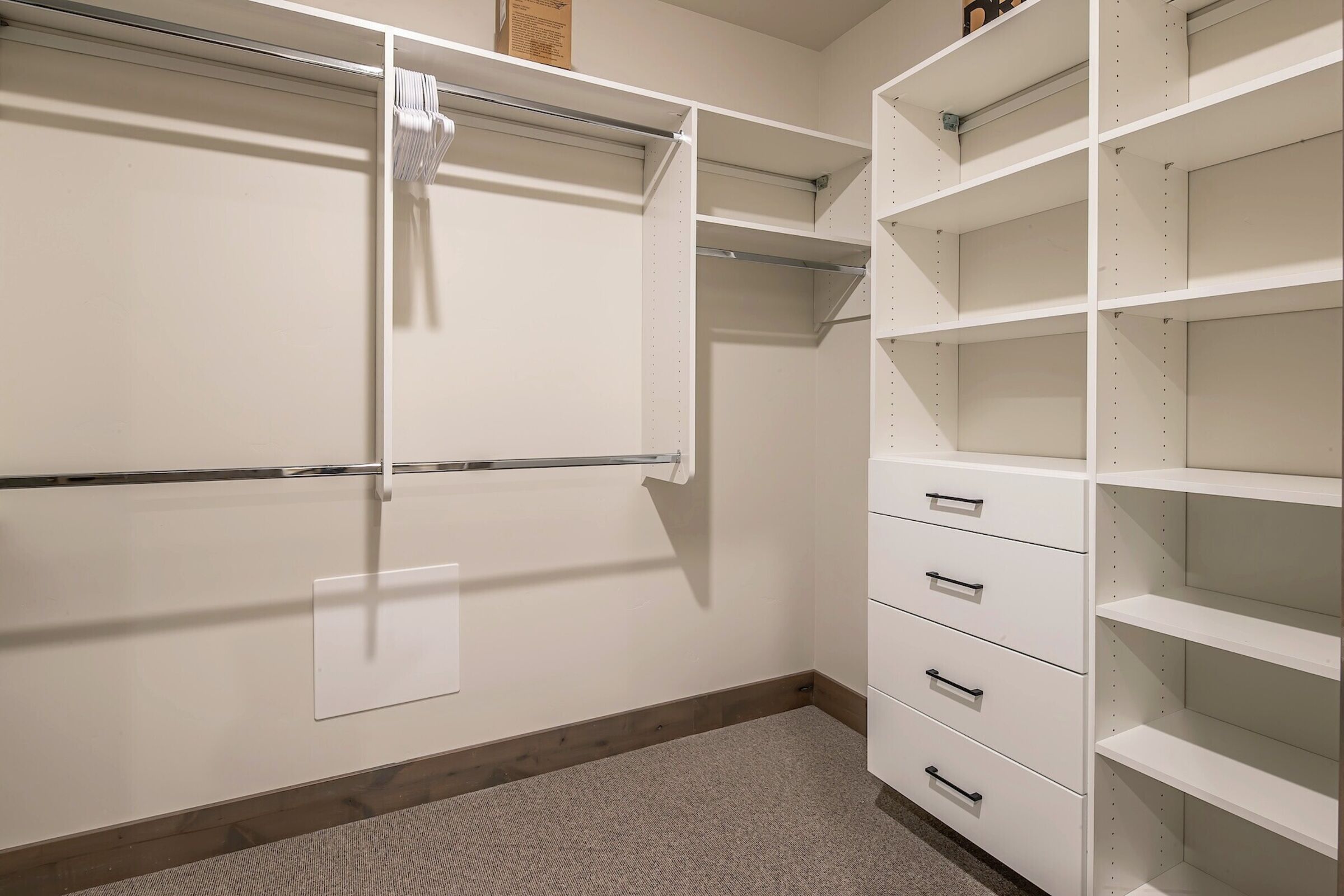 Master Walk-in Closet