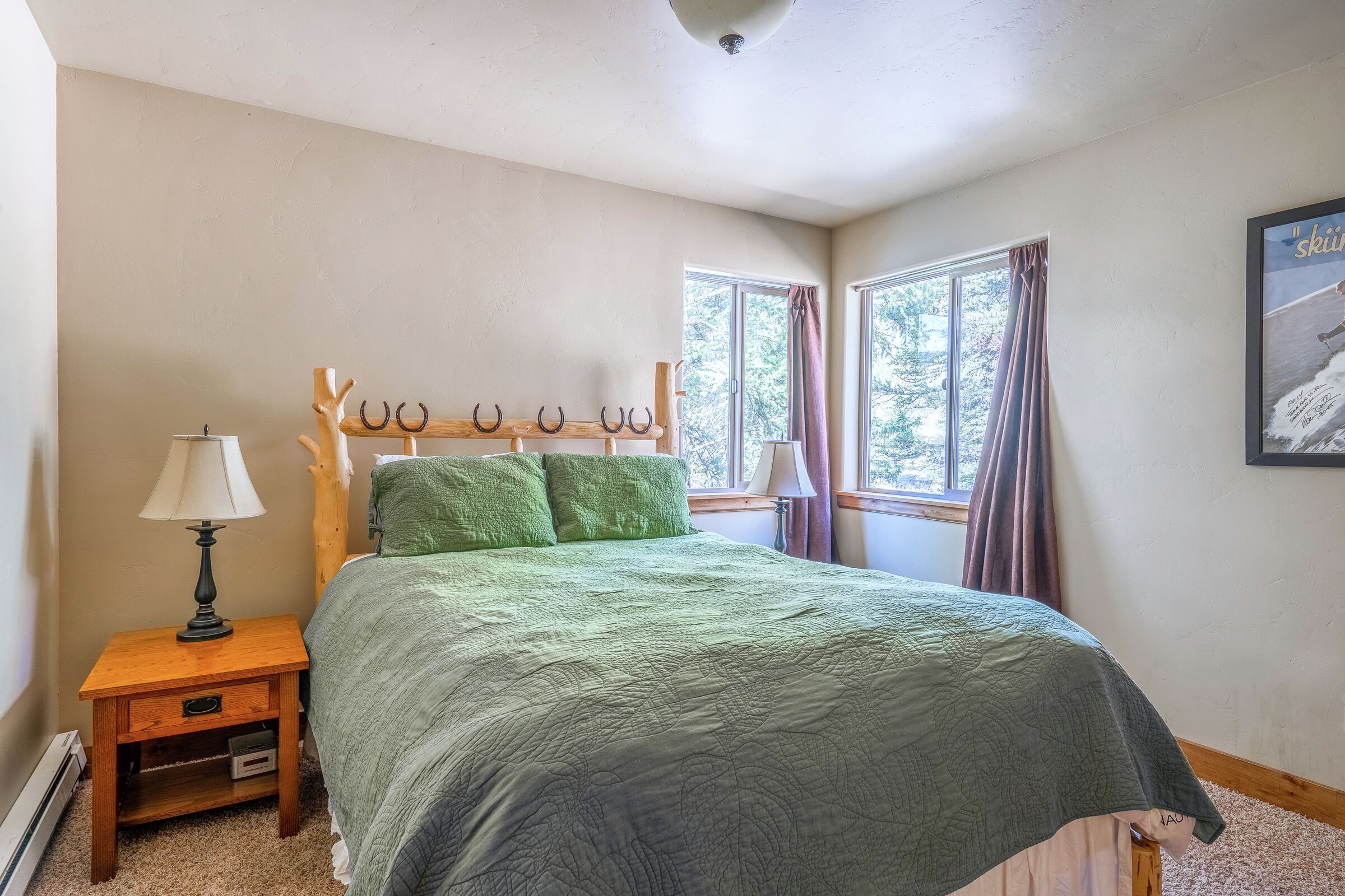 1 Bdrm + Loft - Bedroom