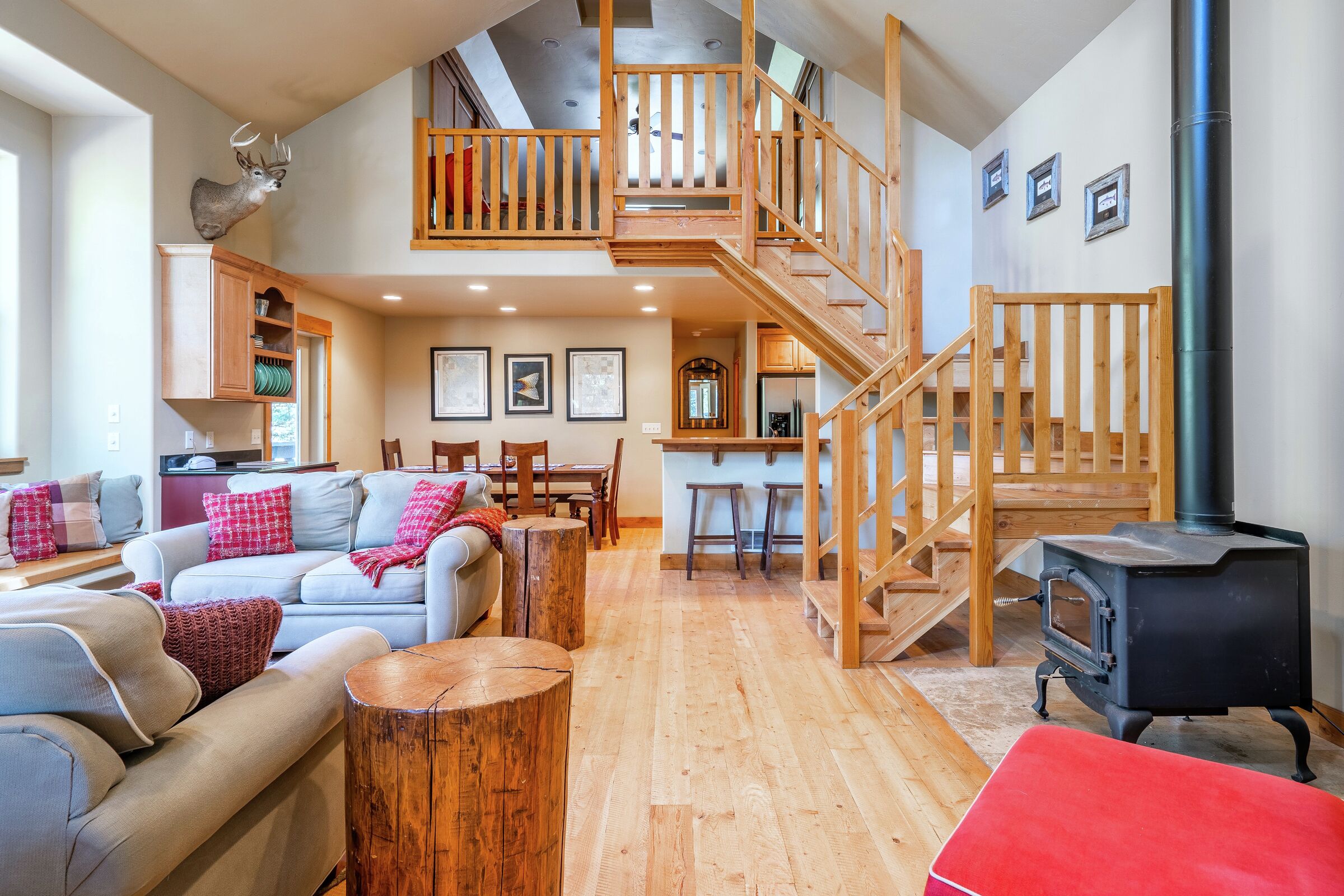 1 Bdrm + Loft - Living Room