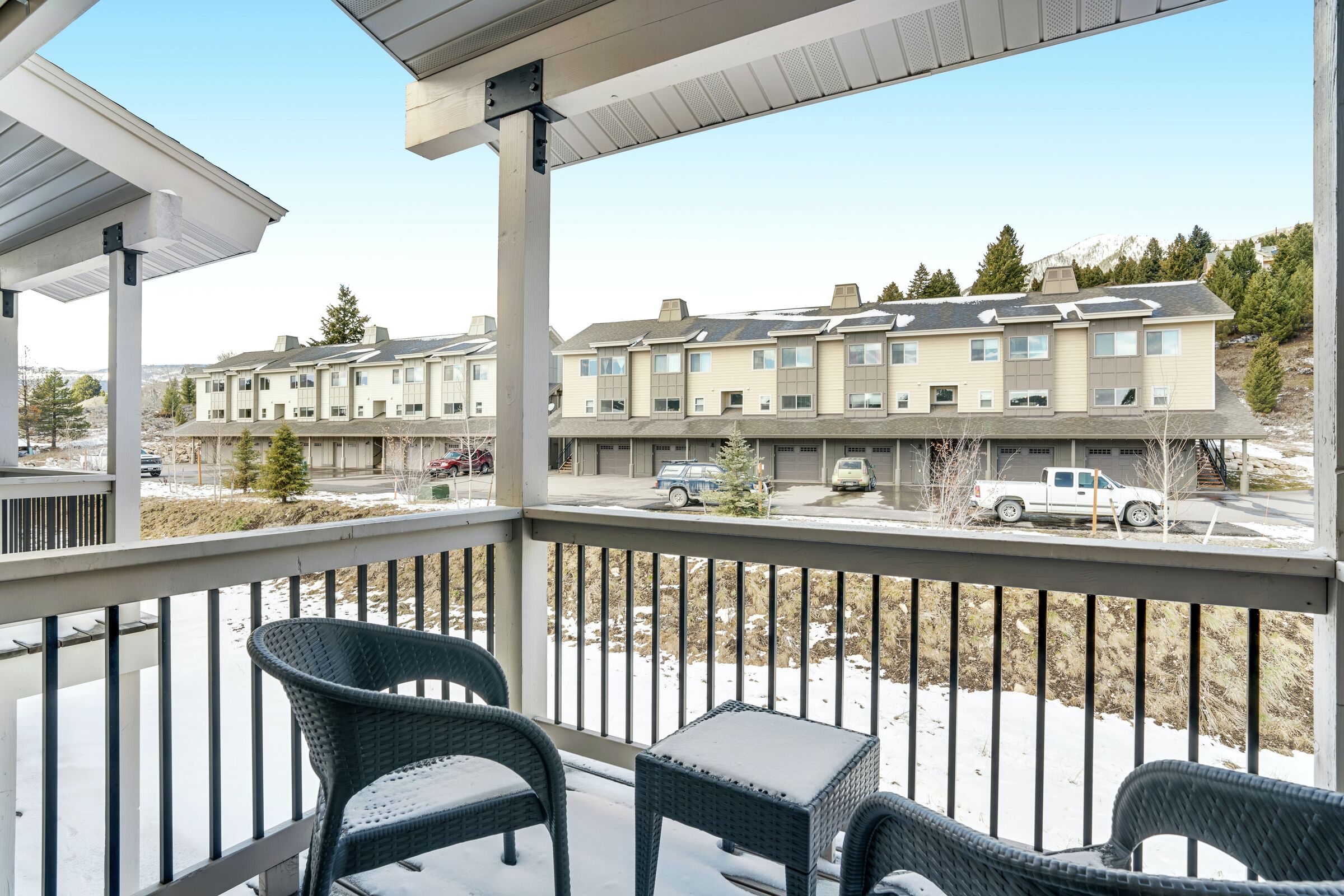 3 Bdrm #2061B - Master Bedroom Balcony
