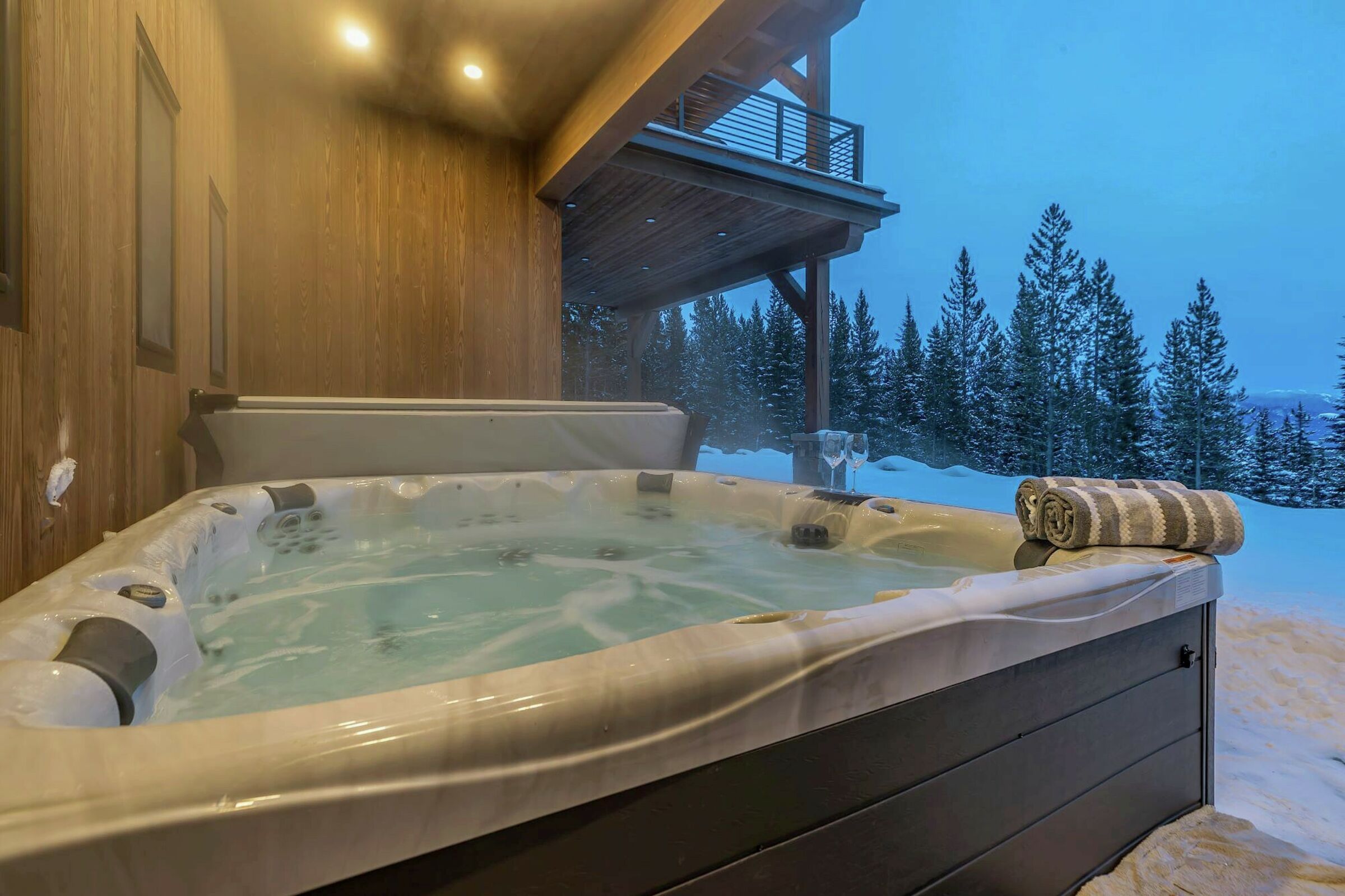 Patio with Hot Tub