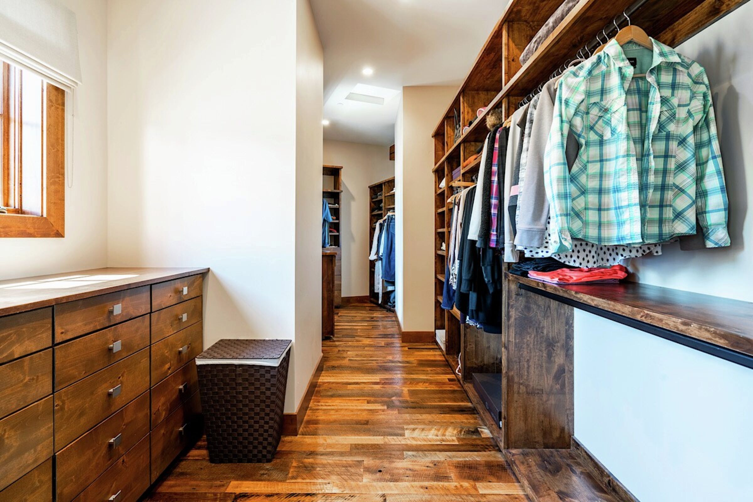 Master Walk-in Closet