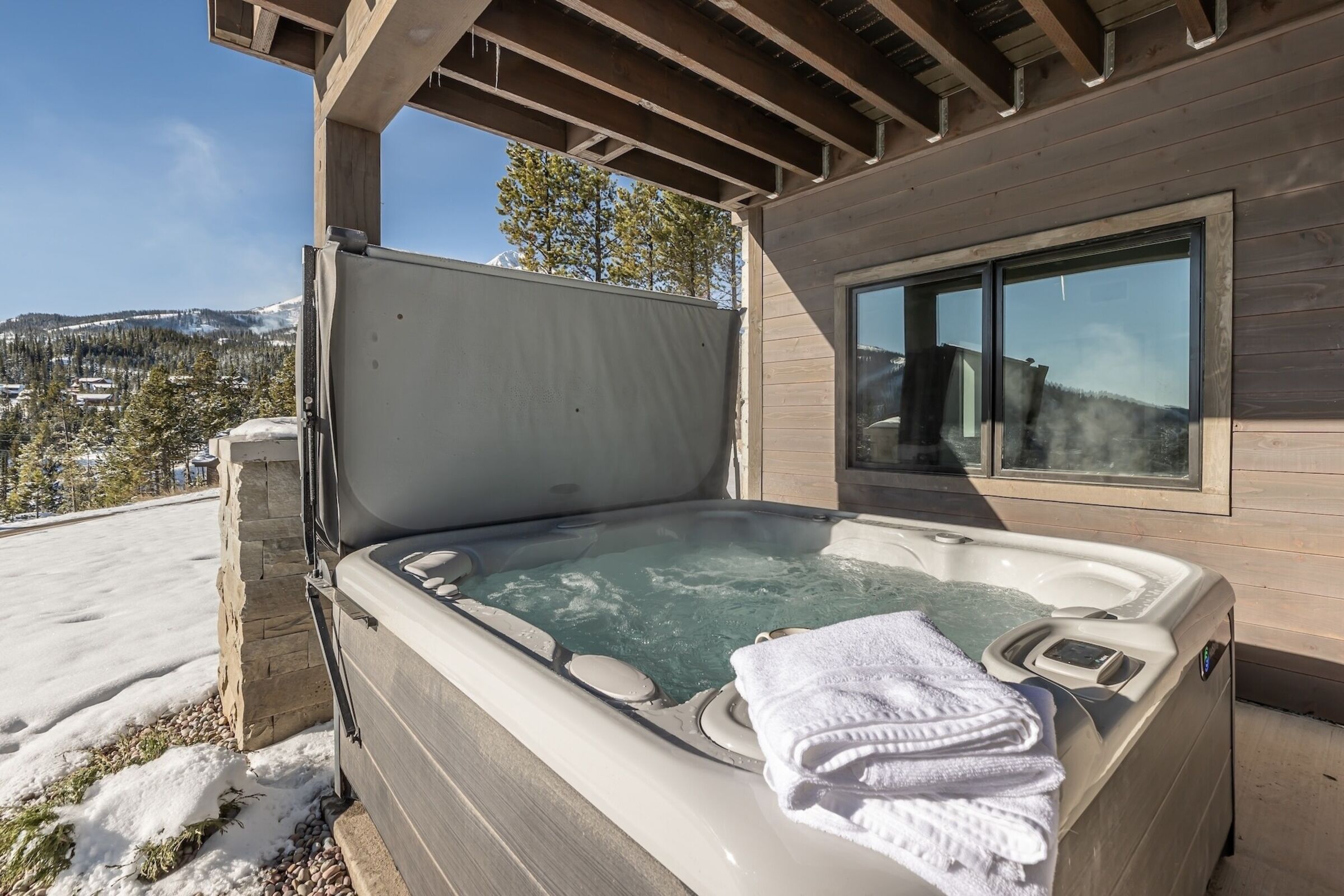 Patio with Hot Tub