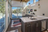Living Area & Kitchen